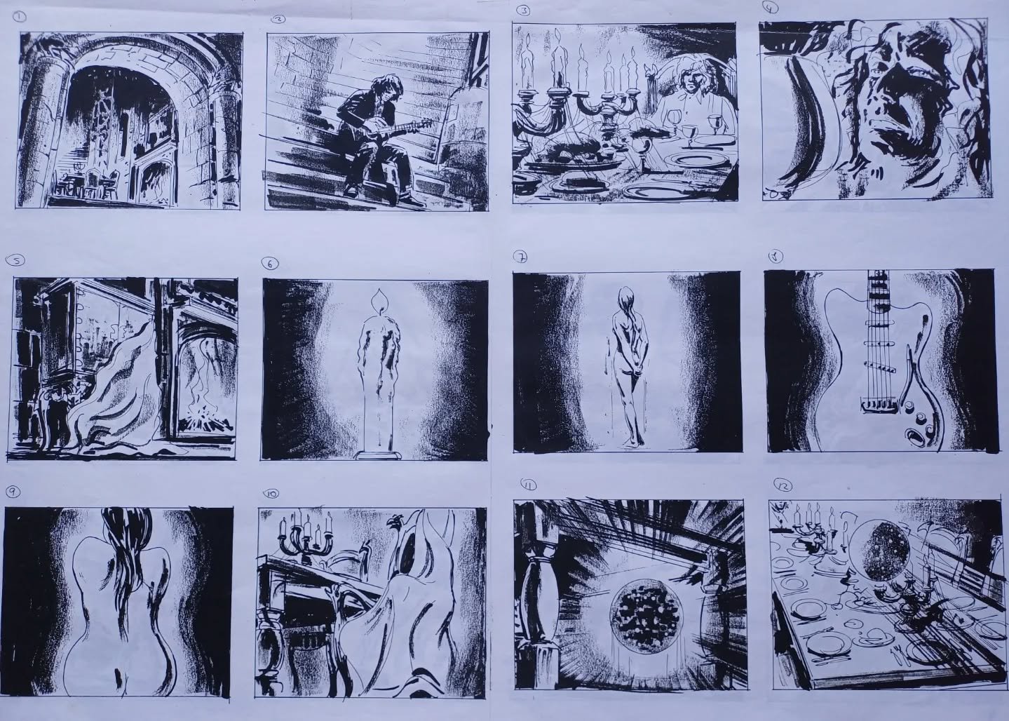 Pop-promos were popular and groundbreaking for their time. 

I drew this storyboard  for 'Take me for a little while' by Coverdale-Page in 1993.

#coverdaleandpage #davidcoverdale #jimmypage #dennycarmassi #hardrock #storyboardart #mikedoreyart @andy