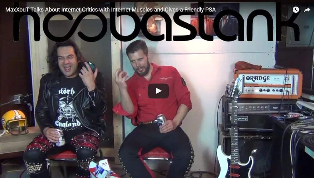 New Promo Video: MaxXouT Talks About Internet Critics with Internet Muscles  