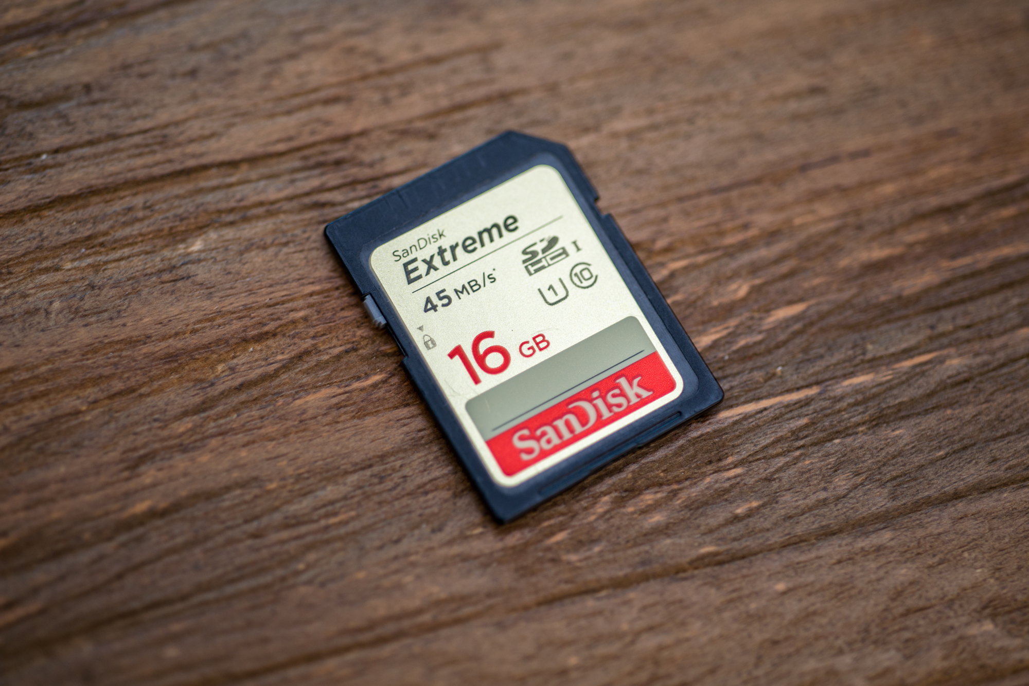 SD Karte mit Class 10 und 45MB/s