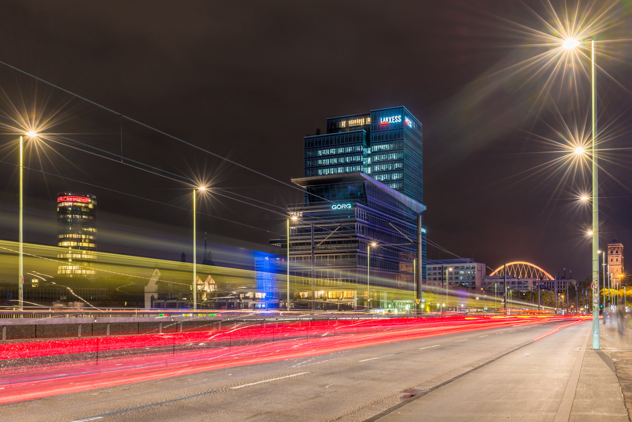 Nachtfotografie Kurs in Köln Deutz mit Fotografie-Kurs.Koeln zu