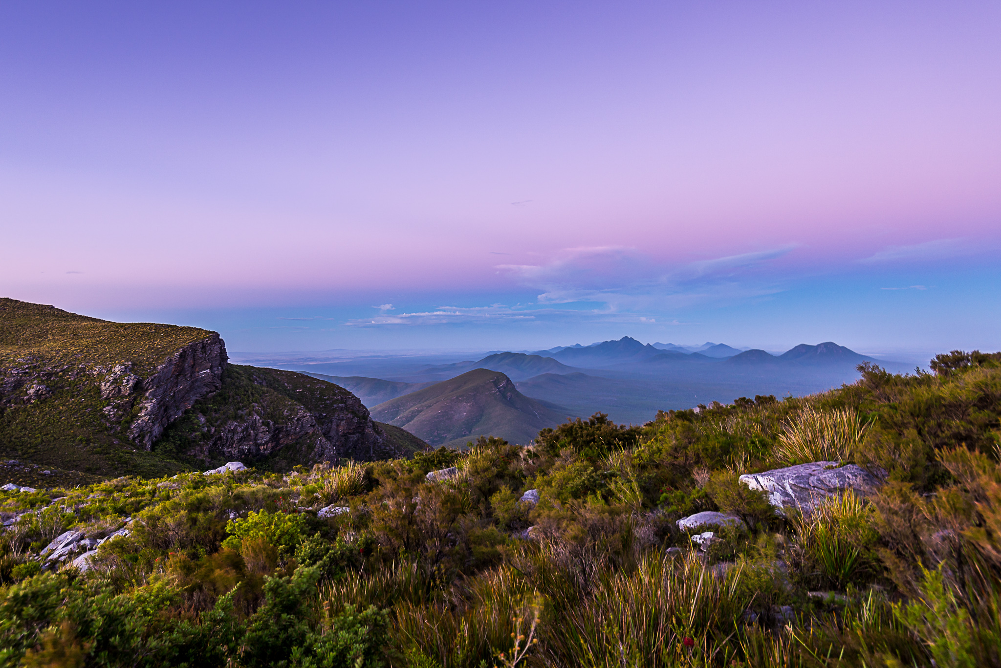 Sonnenaufgang Bluff Knoll