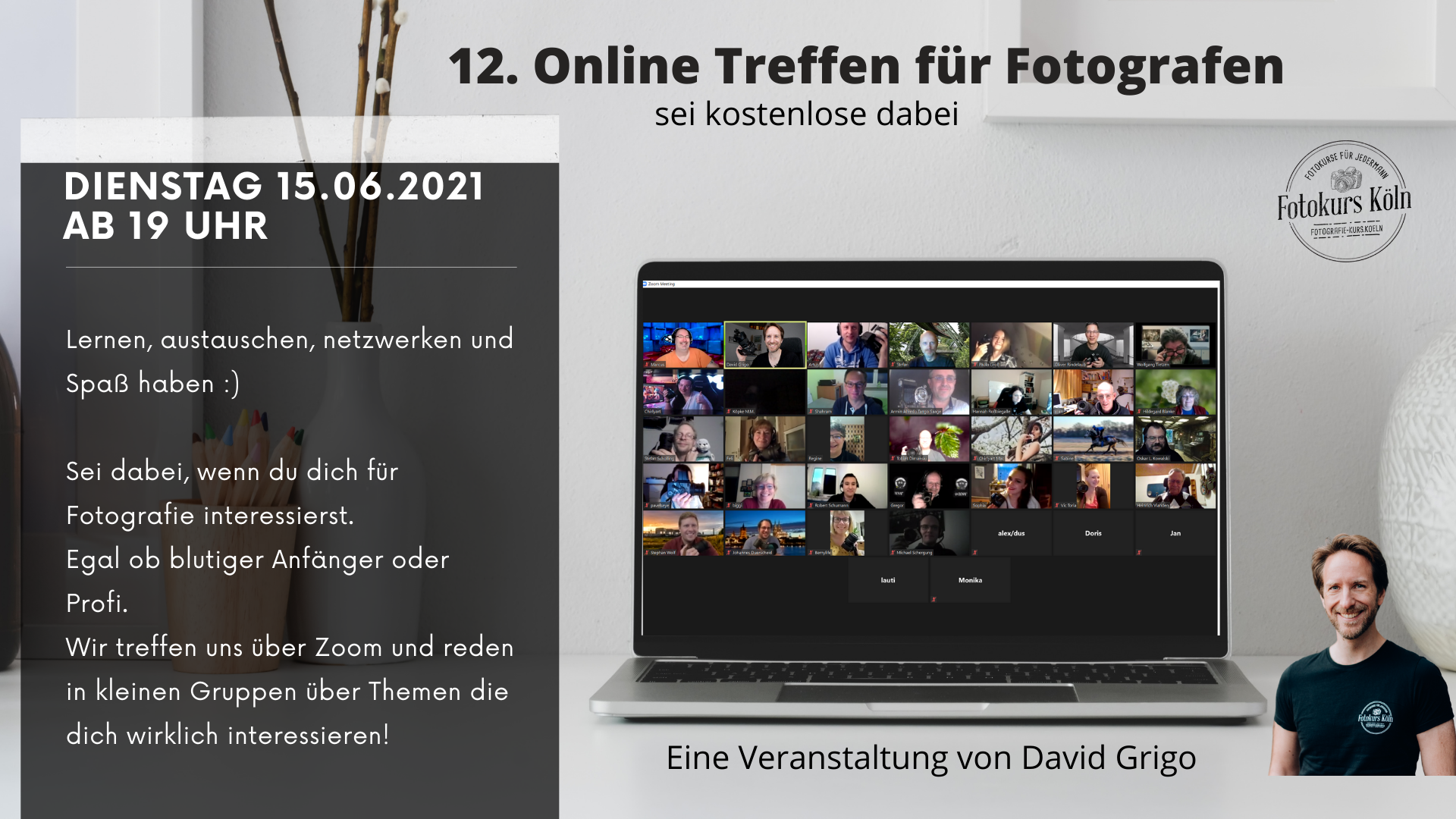 12. Online Treffen für Fotografen