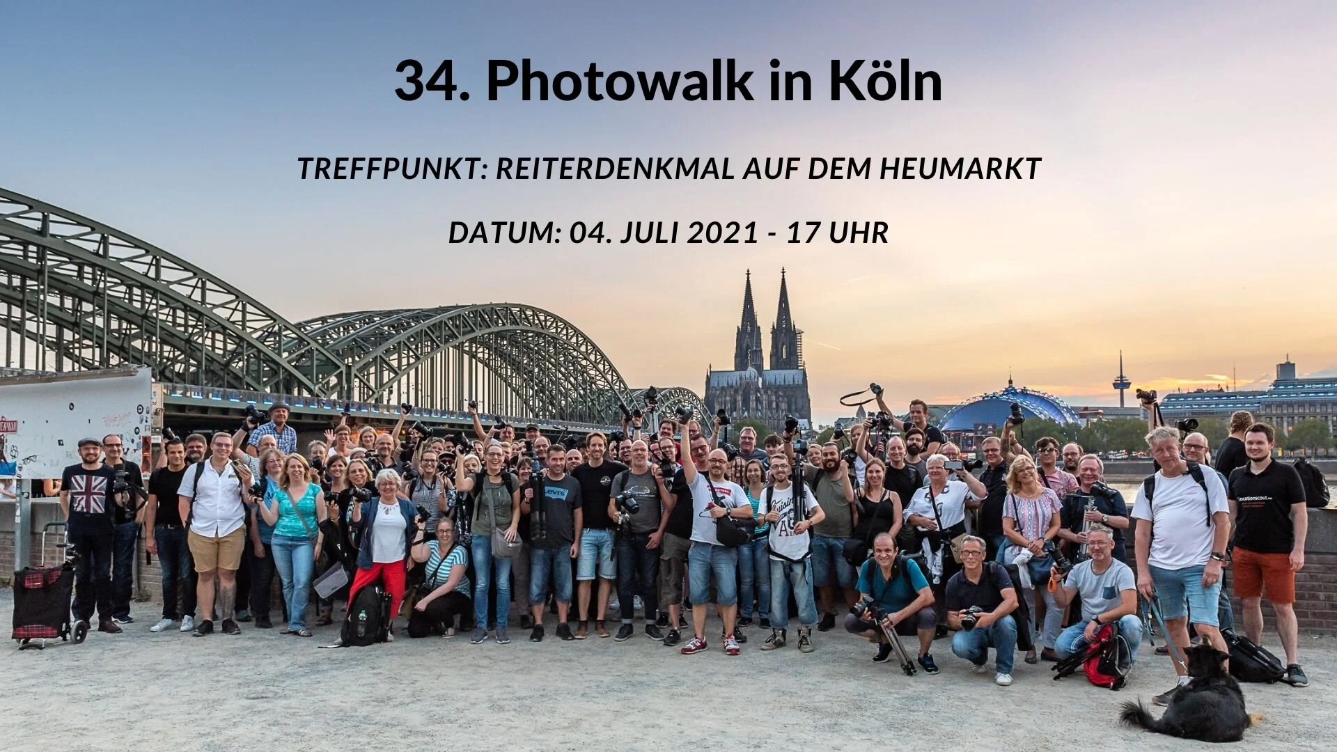34. kostenloser Photowalk in Köln - findet statt
