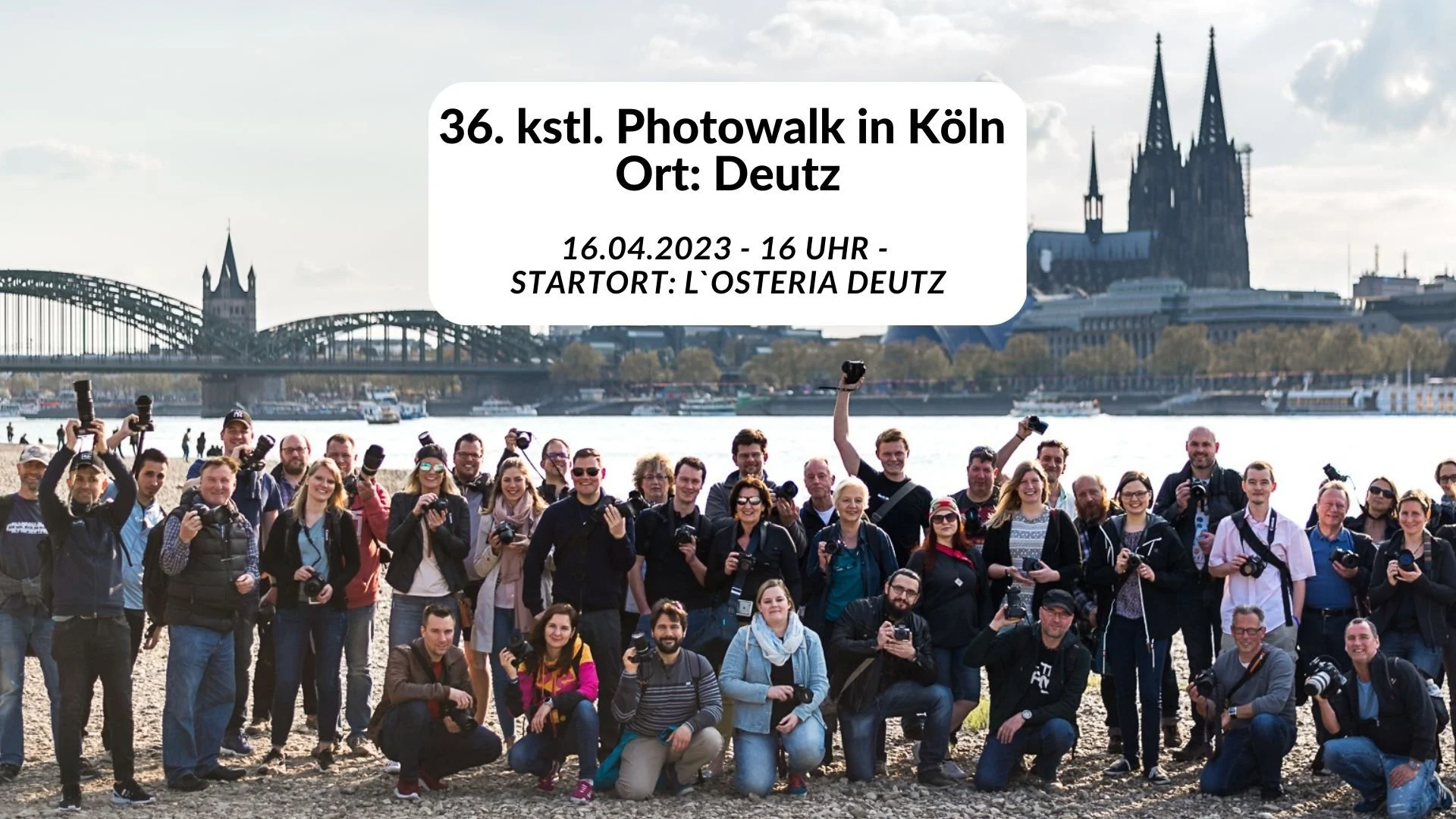 36. kostenloser Photowalk in Köln - Ort: Köln-Deutz