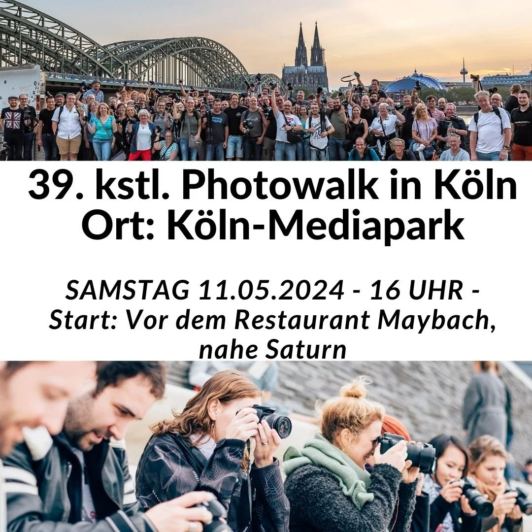 39. kostenloser Photowalk in Köln - Ort: Kölner Mediapark