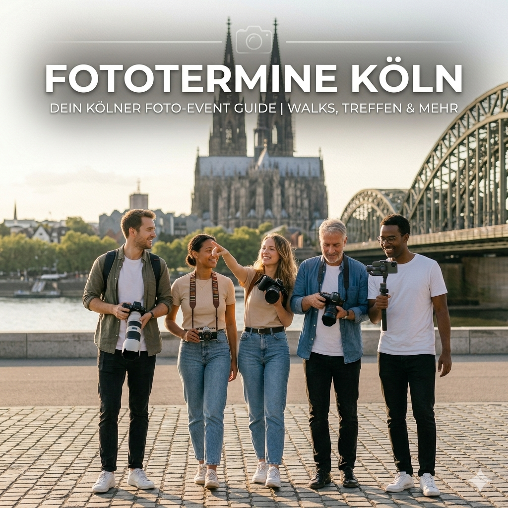 Sammlung kostenlose oder günstige Fotoevents in Köln