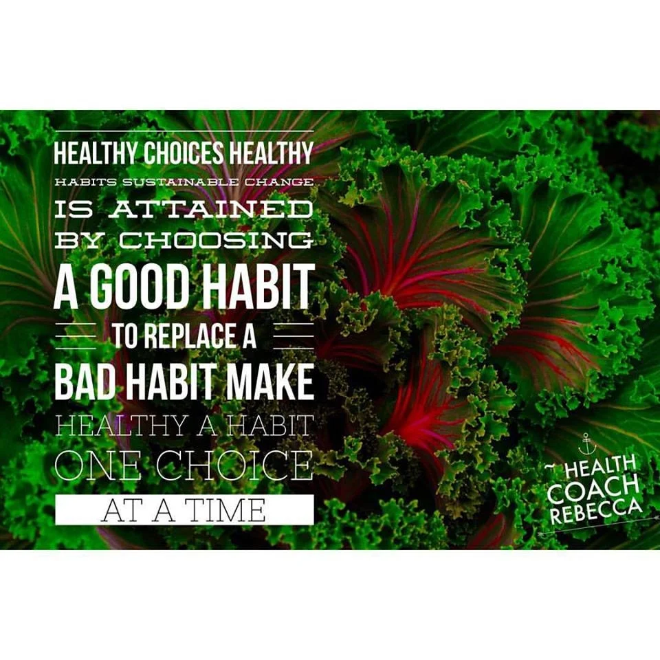 Healthy Choices = Healthy Habits ...Sustainable Changes