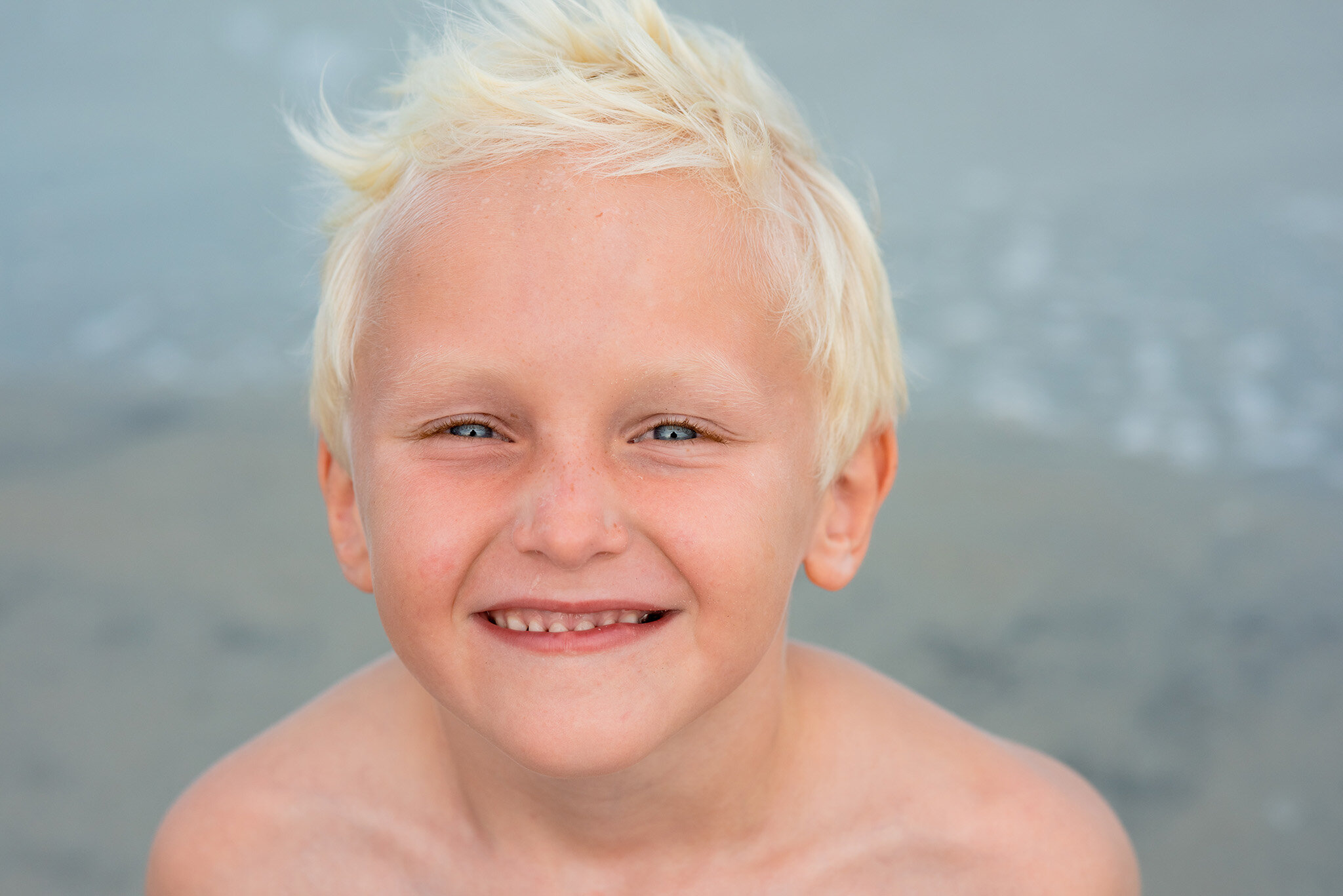 Boy Portrait on the beach
