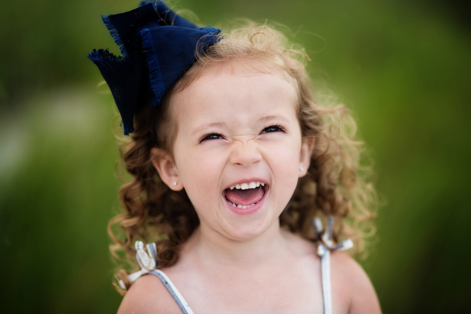 Laughing little girl