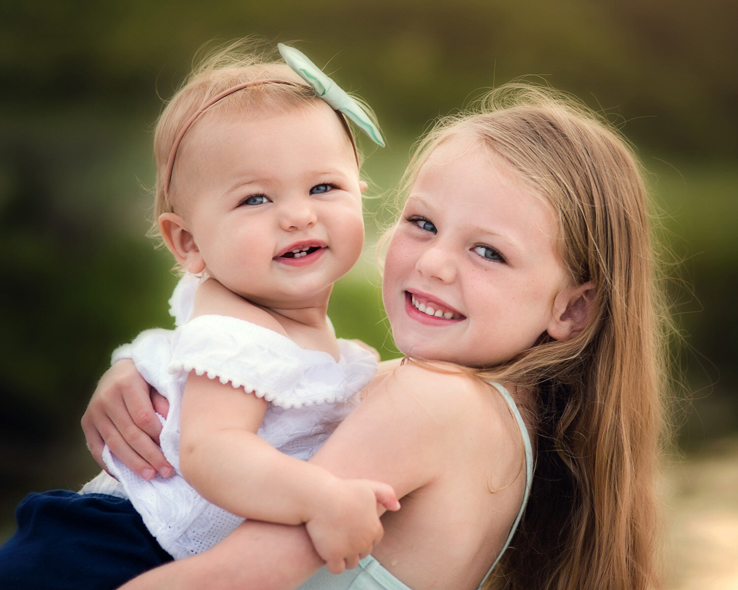 Adorable Siblings Portrait