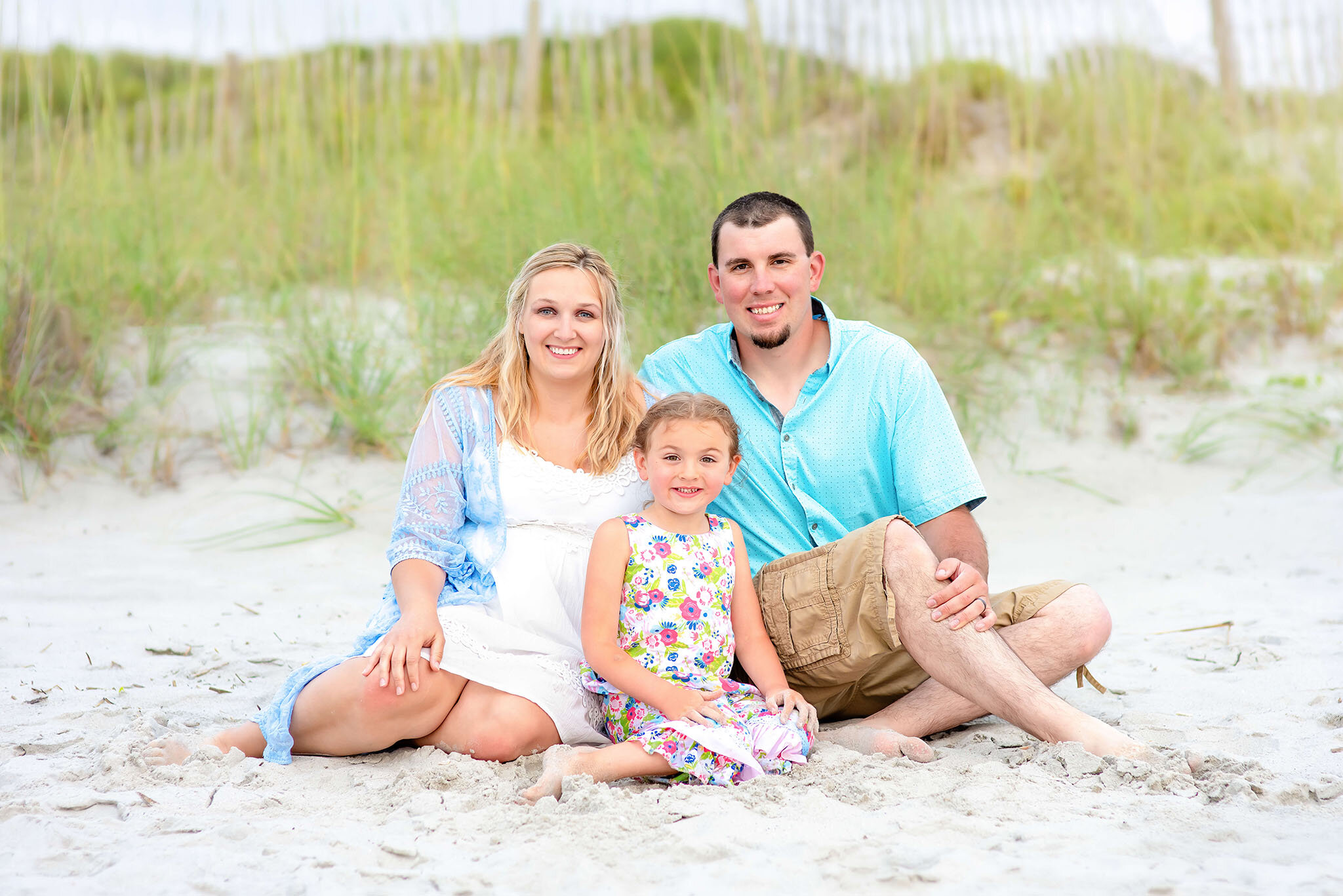 Family Portrait on beach
