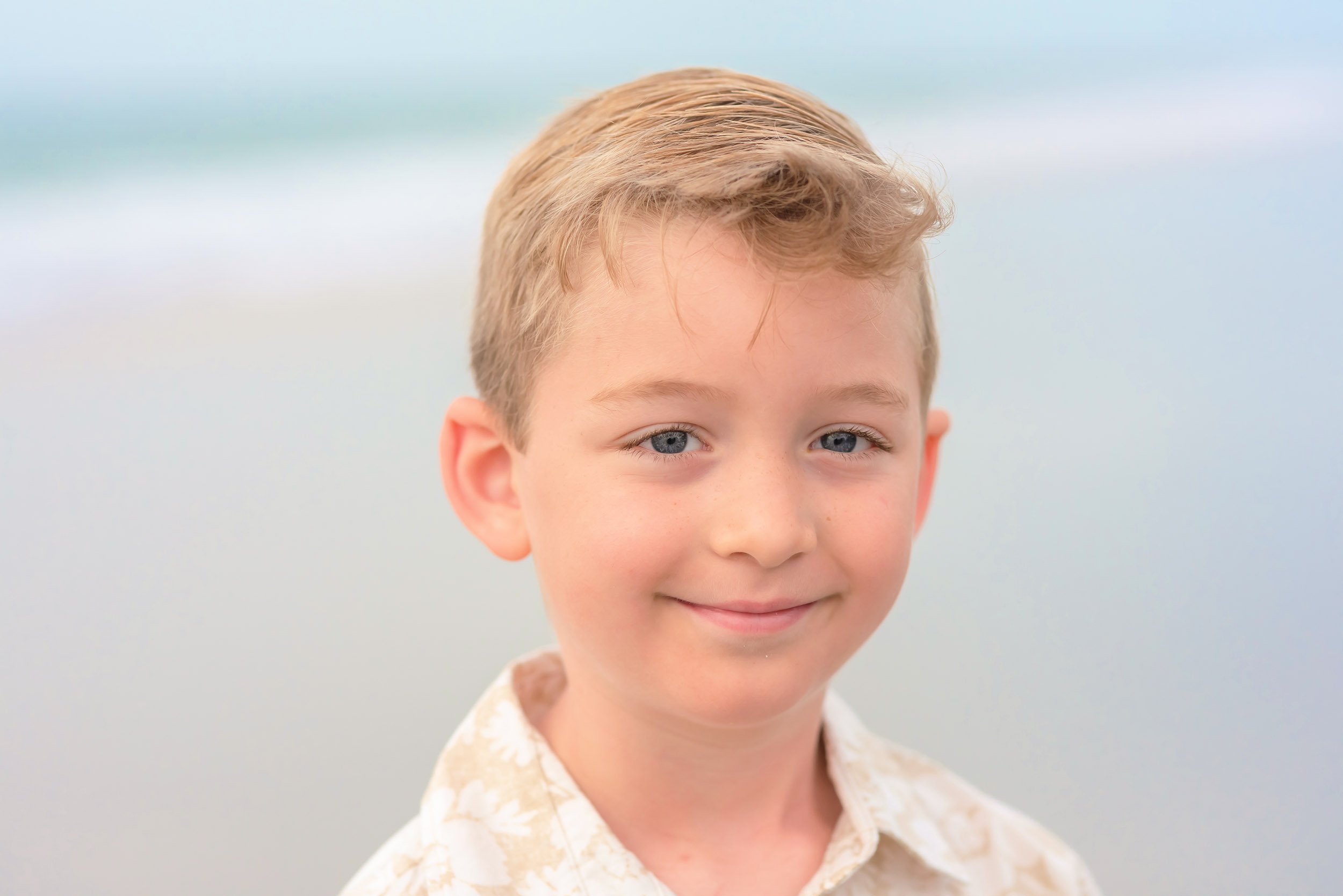 Child Portrait at the beach