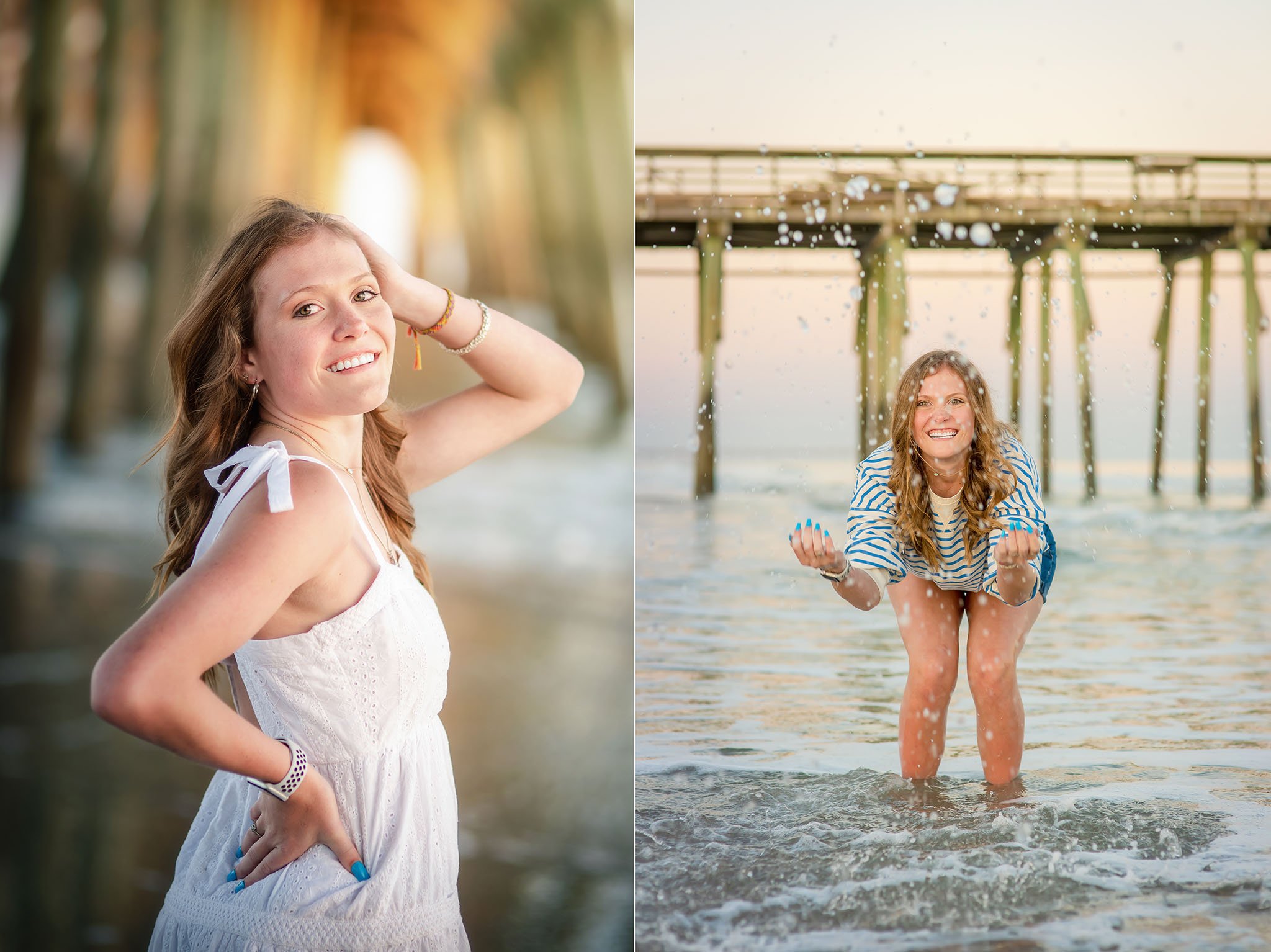 Splashing Senior Photo