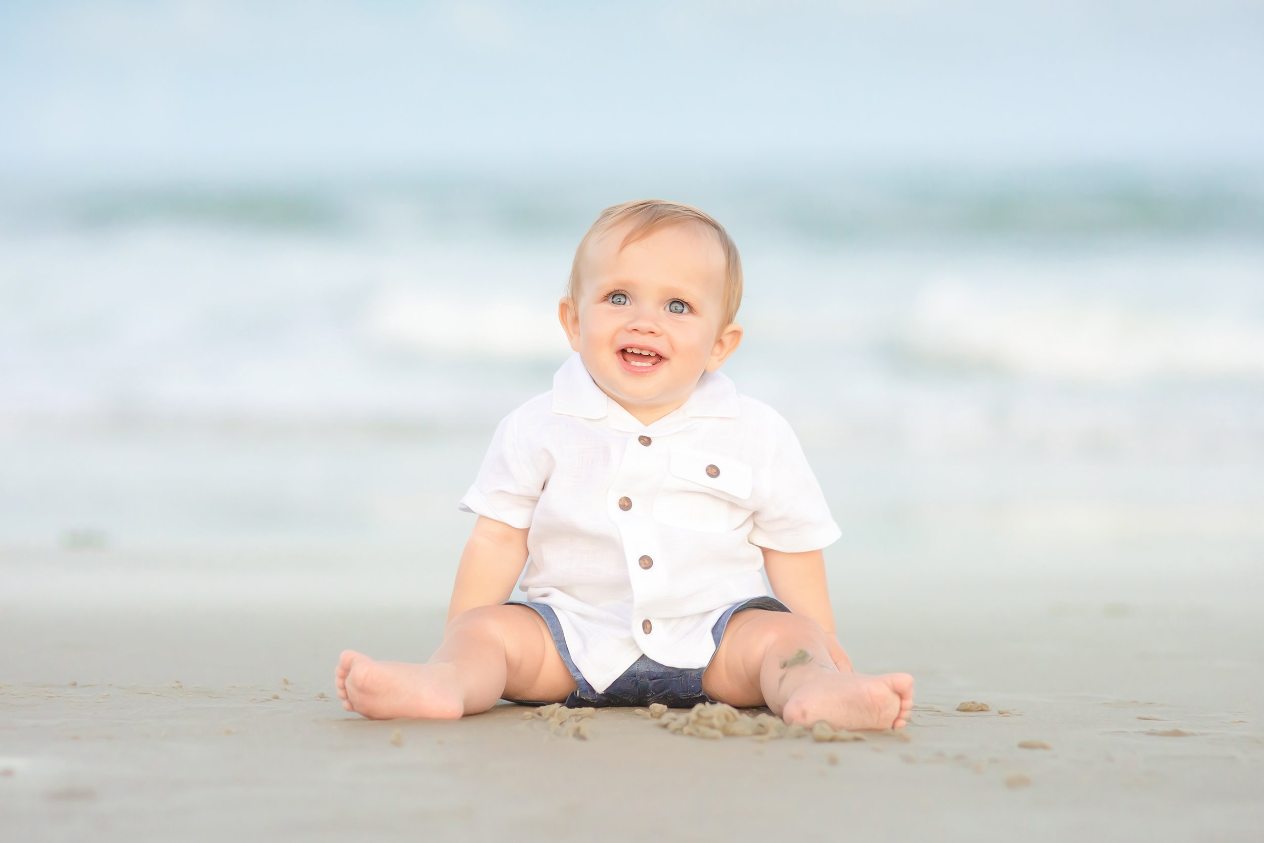 Child's Beach Portrait