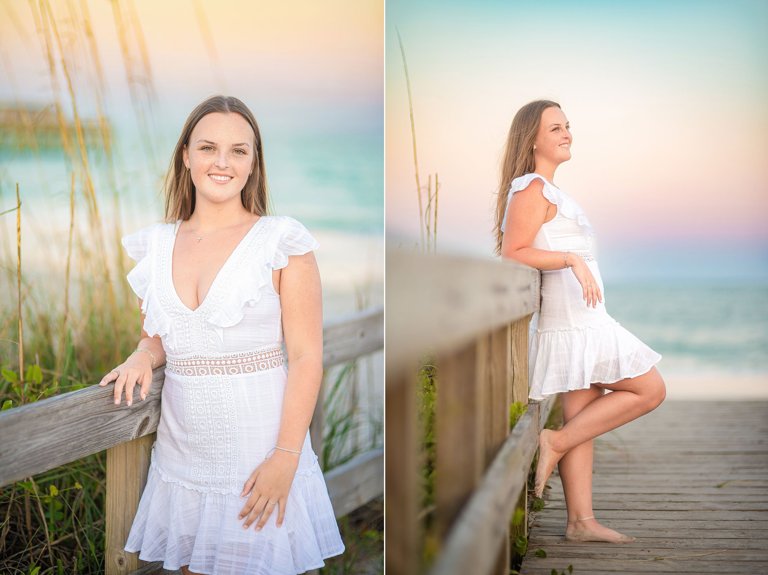 Myrtle Beach Senior Beach Portraits