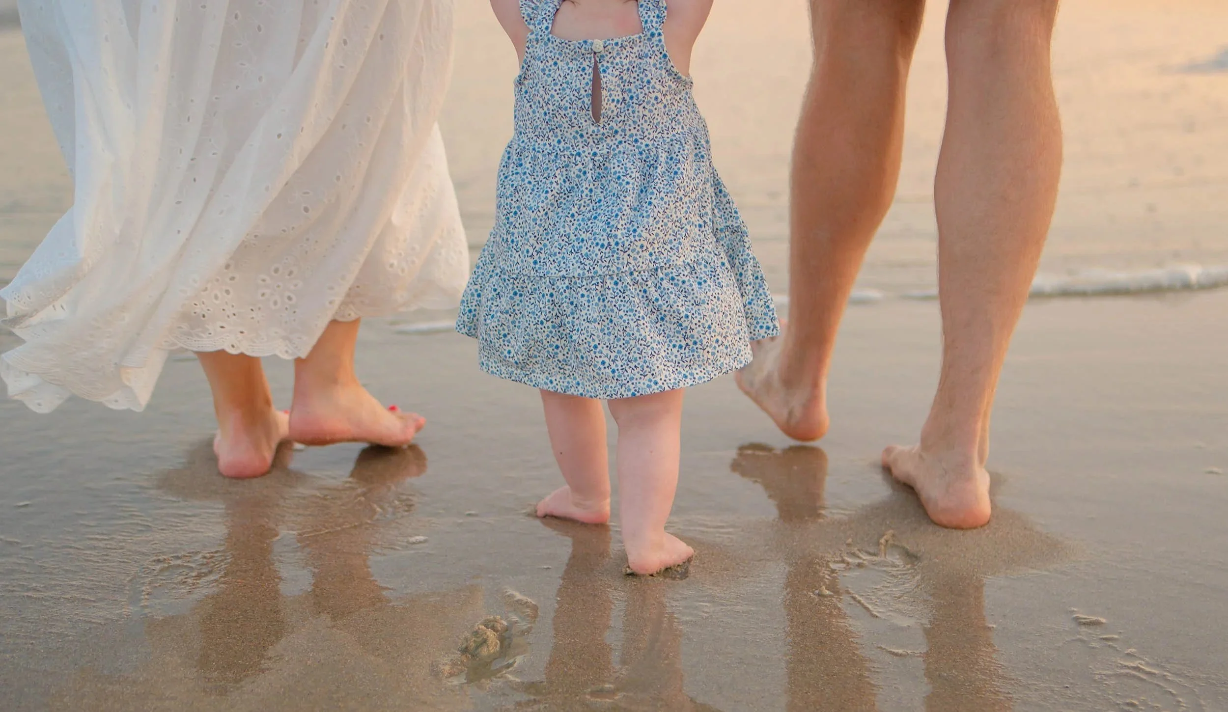 The Palmer Family at Huntington Beach State Park