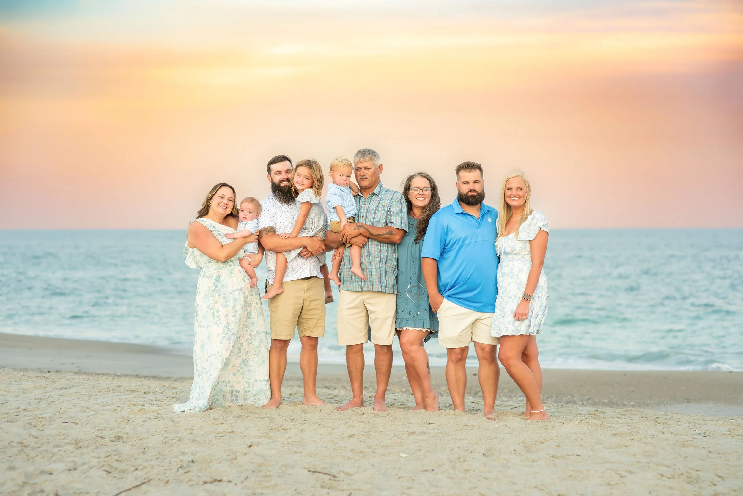 Multi-Generational Family Session in Garden City SC