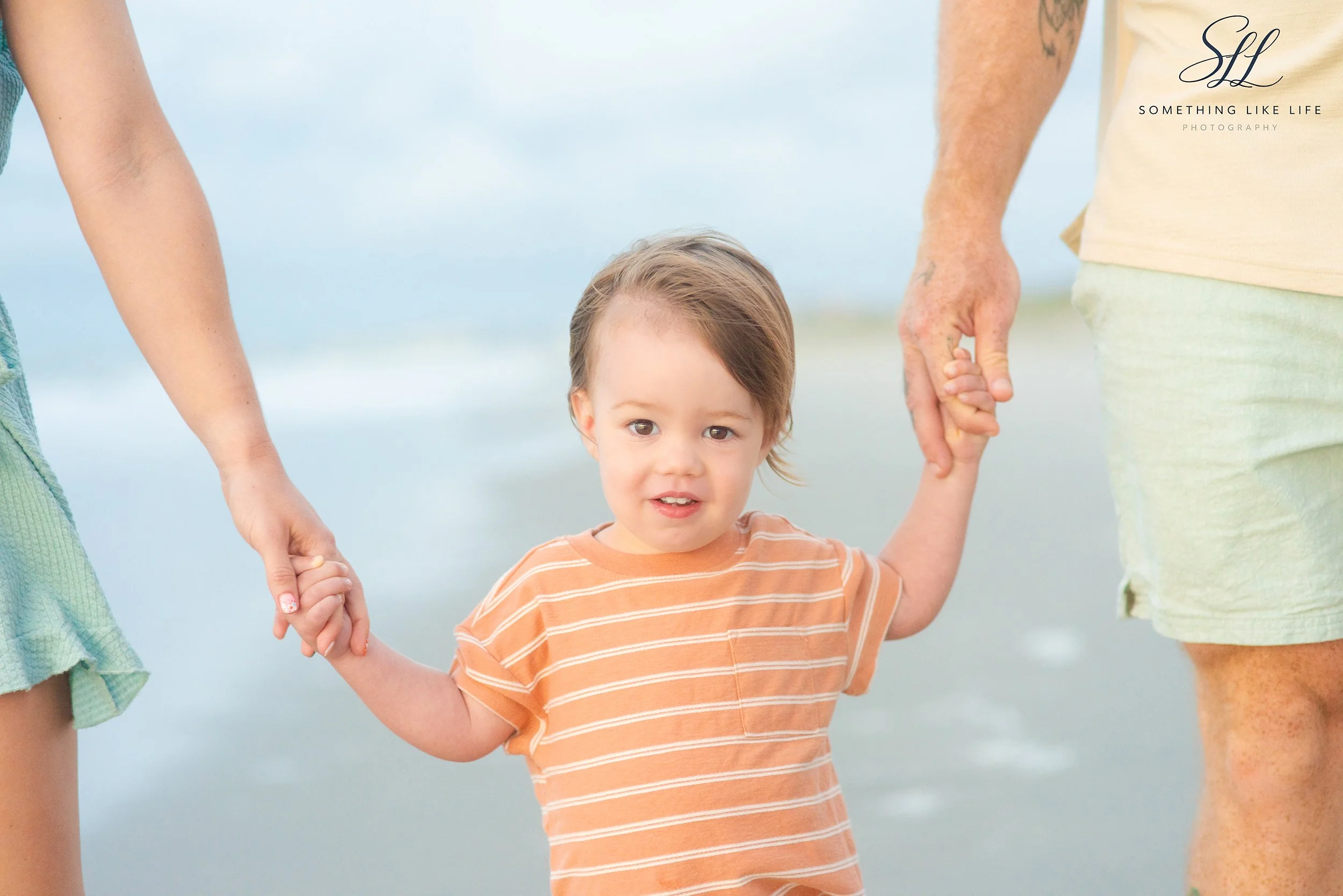murrells-inlet-family-photographer-toddler-holding-parents-hands