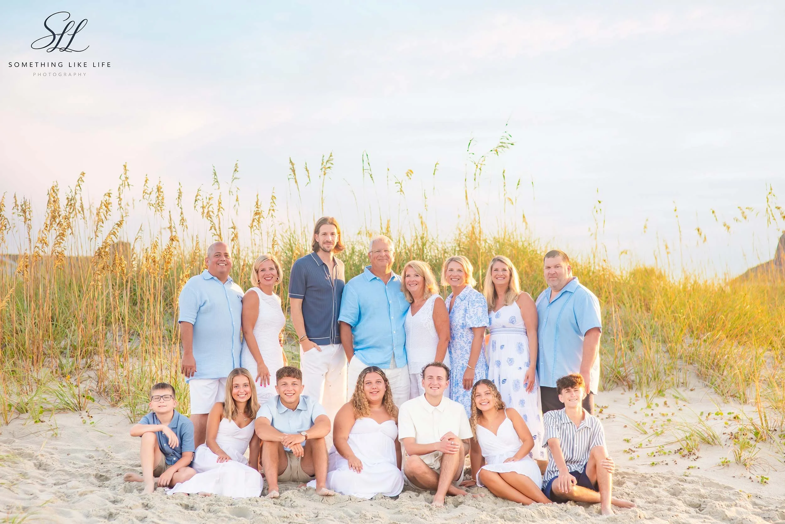 North Myrtle Beach Extended Family Photos at Sunrise