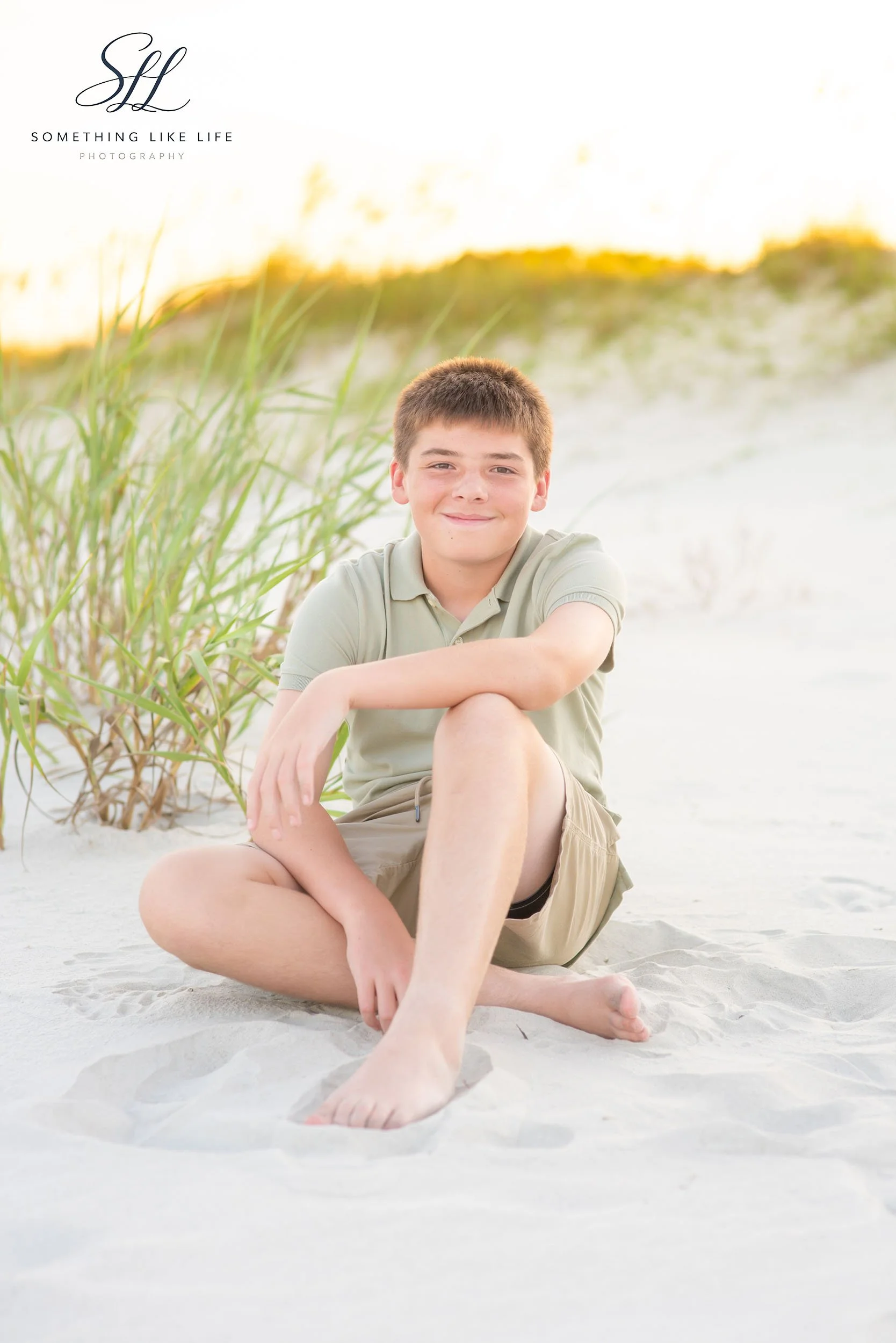 Teen Portraits During Family Sessions | Garden City SC
