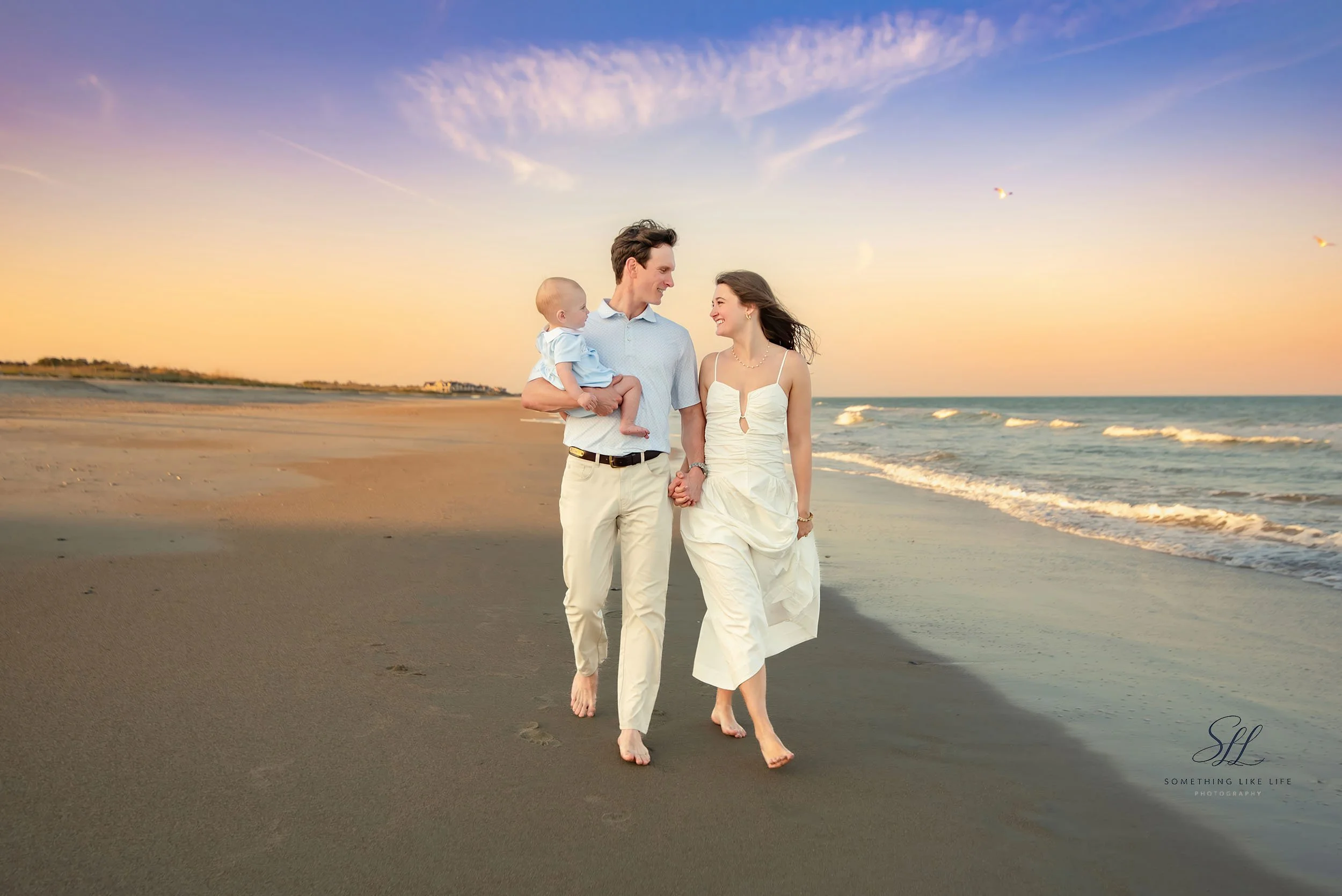debordieu-colony-family-photography-ocean-sunset-session.