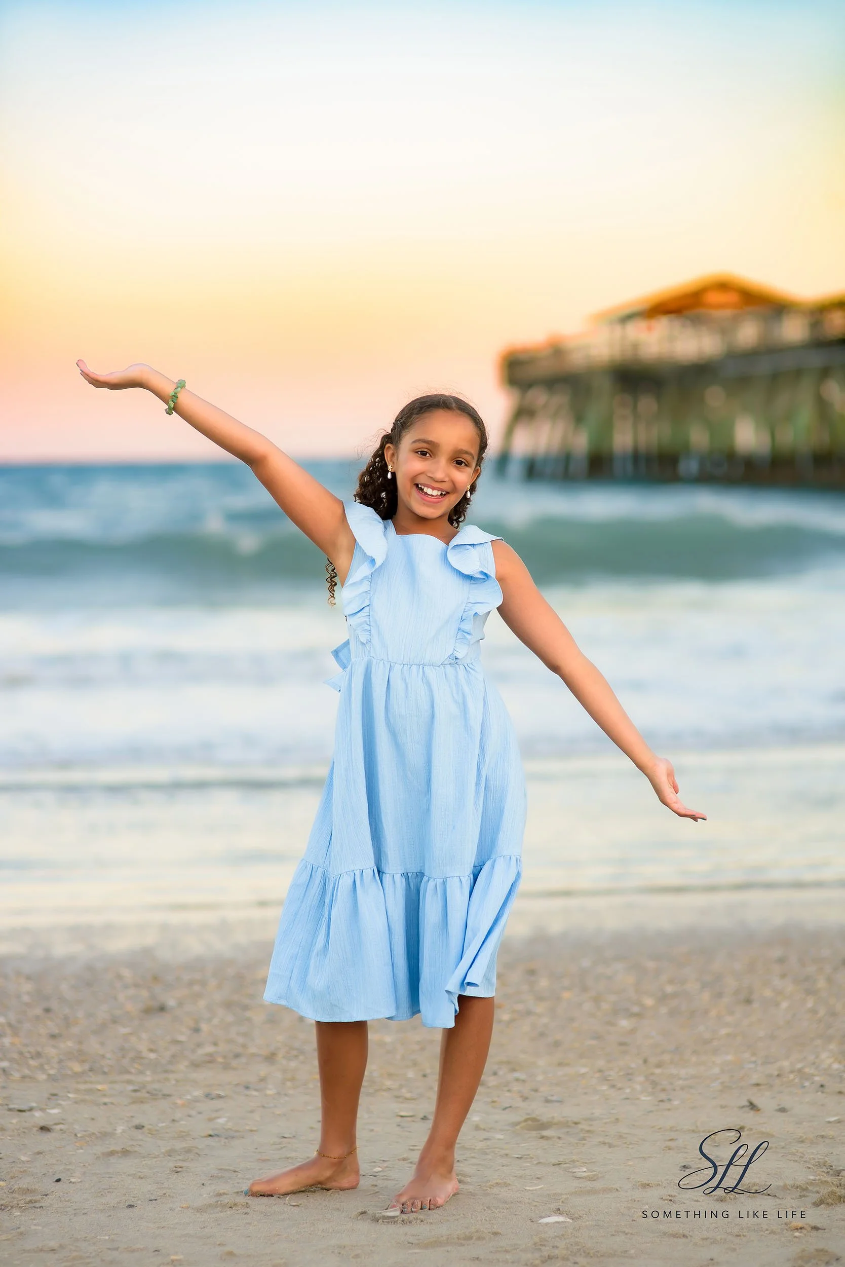Myrtle Beach State Park Children's Photography | Beach Portraits for Kids