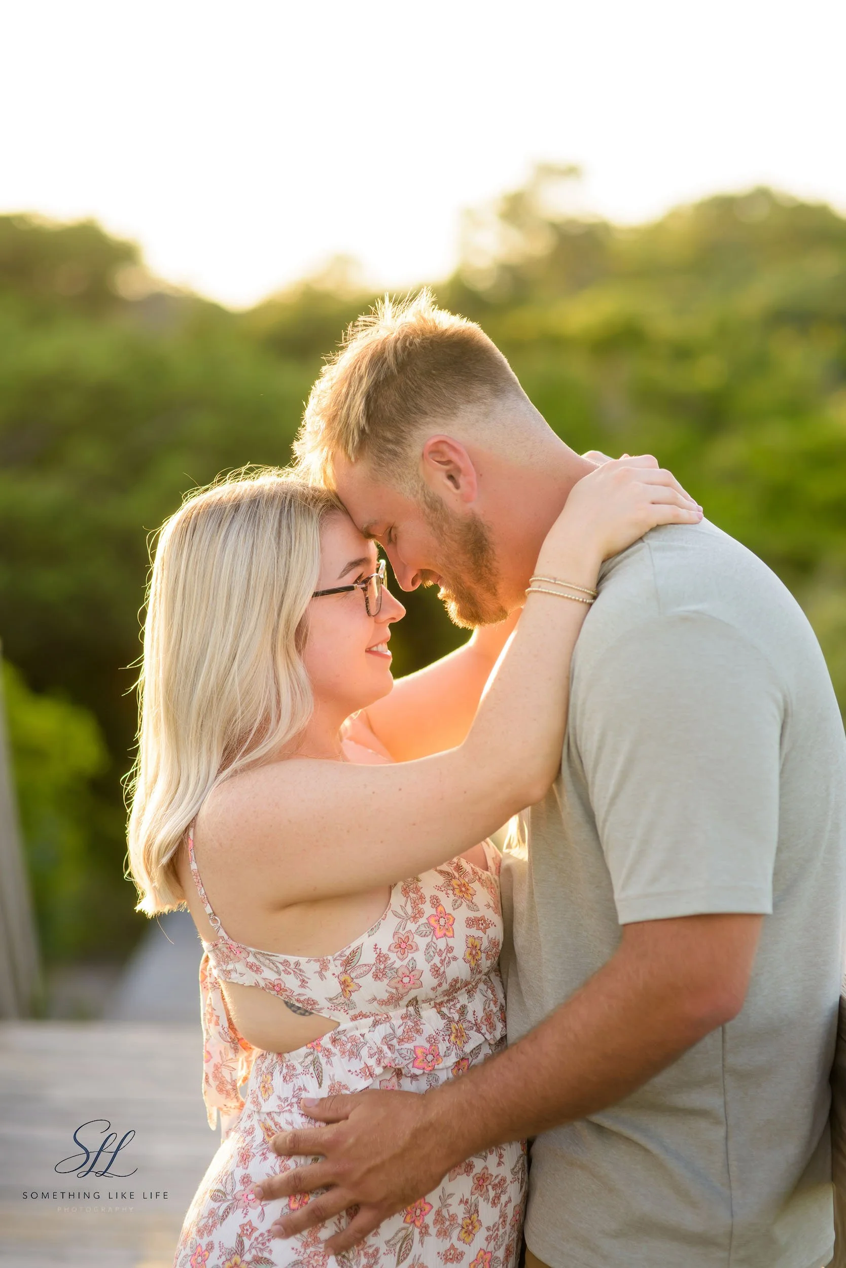 Golden Hour Couple Portrait at Huntington Beach State Park | Murrells Inlet Photographer