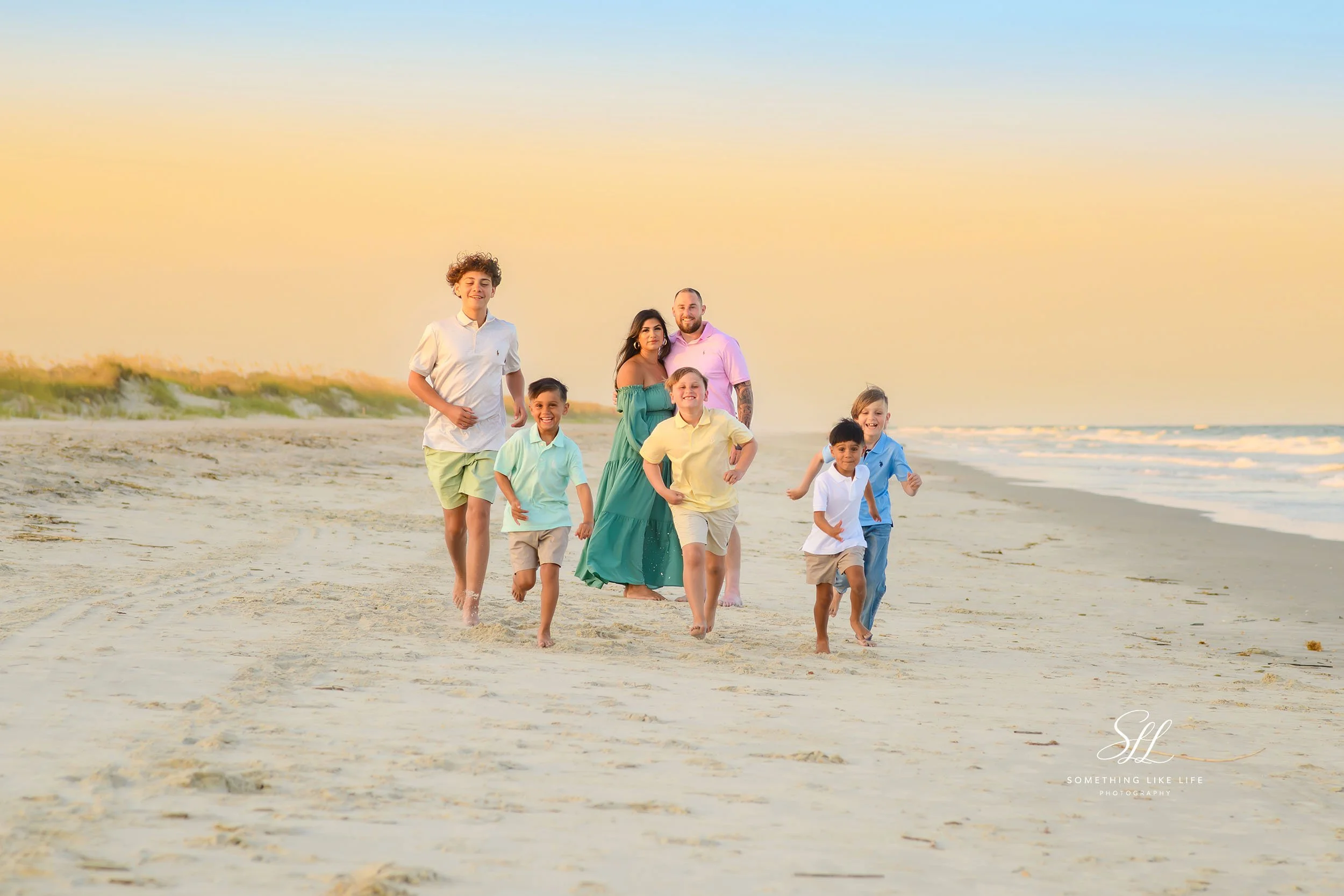 Huntington Beach State Park Family Photography | Sunset Beach Portraits in South Carolina
