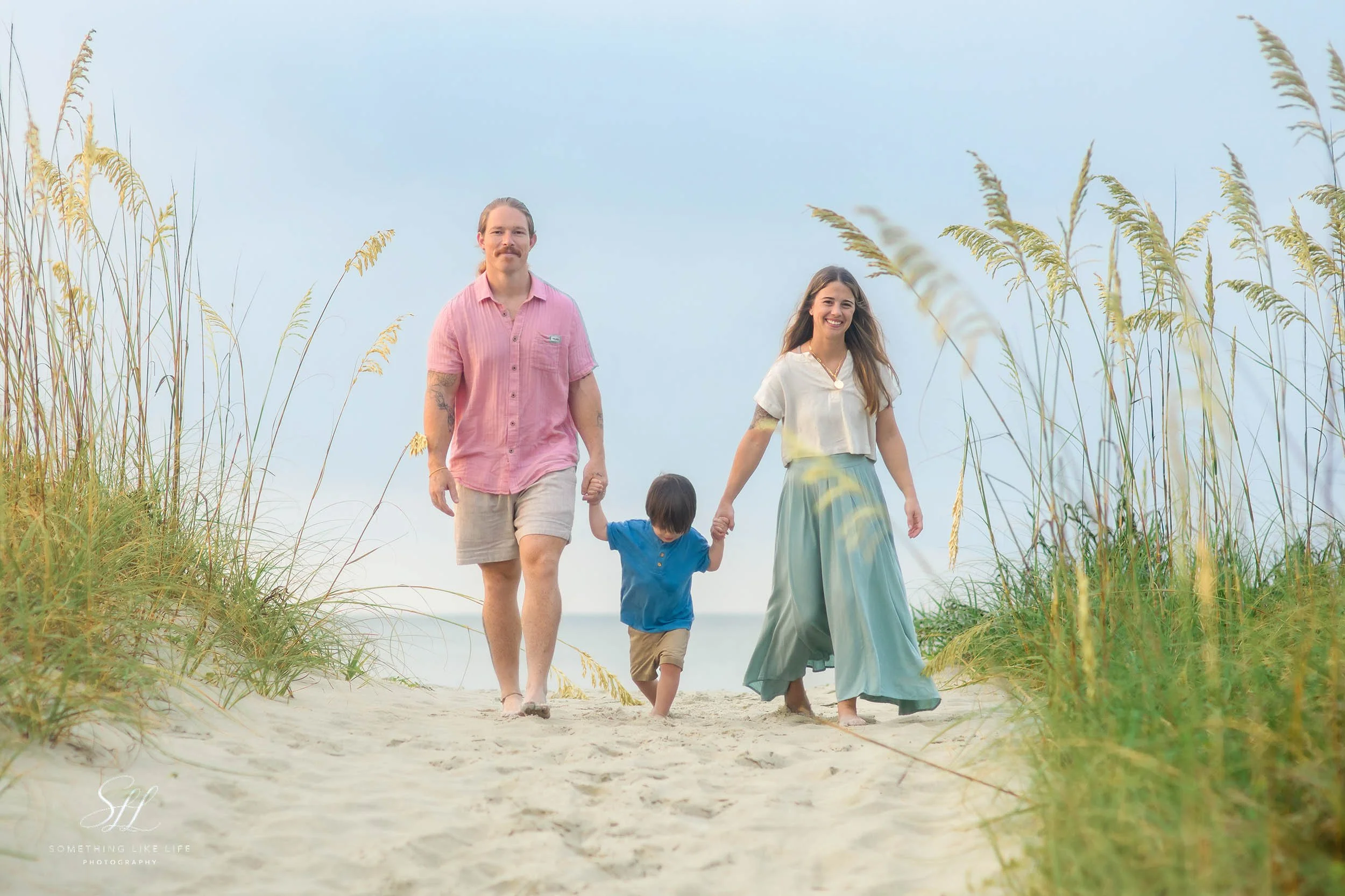 Family Photos at Huntington Beach State Park SC
