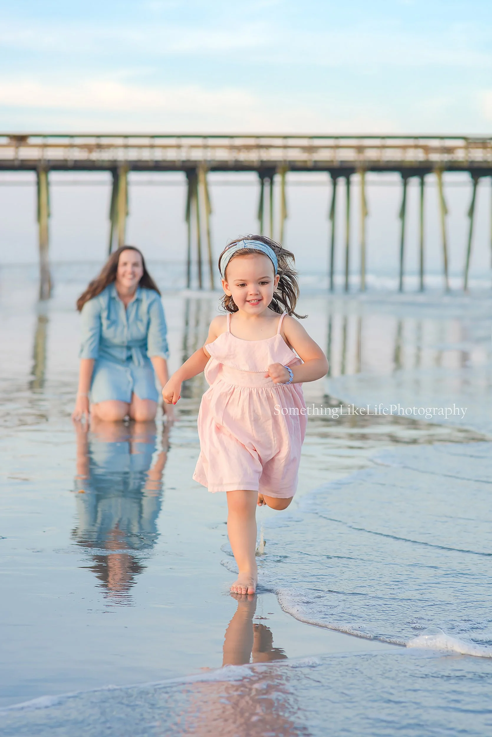 Mother & Daughter Beach Photo | Myrtle Beach State Park SC
