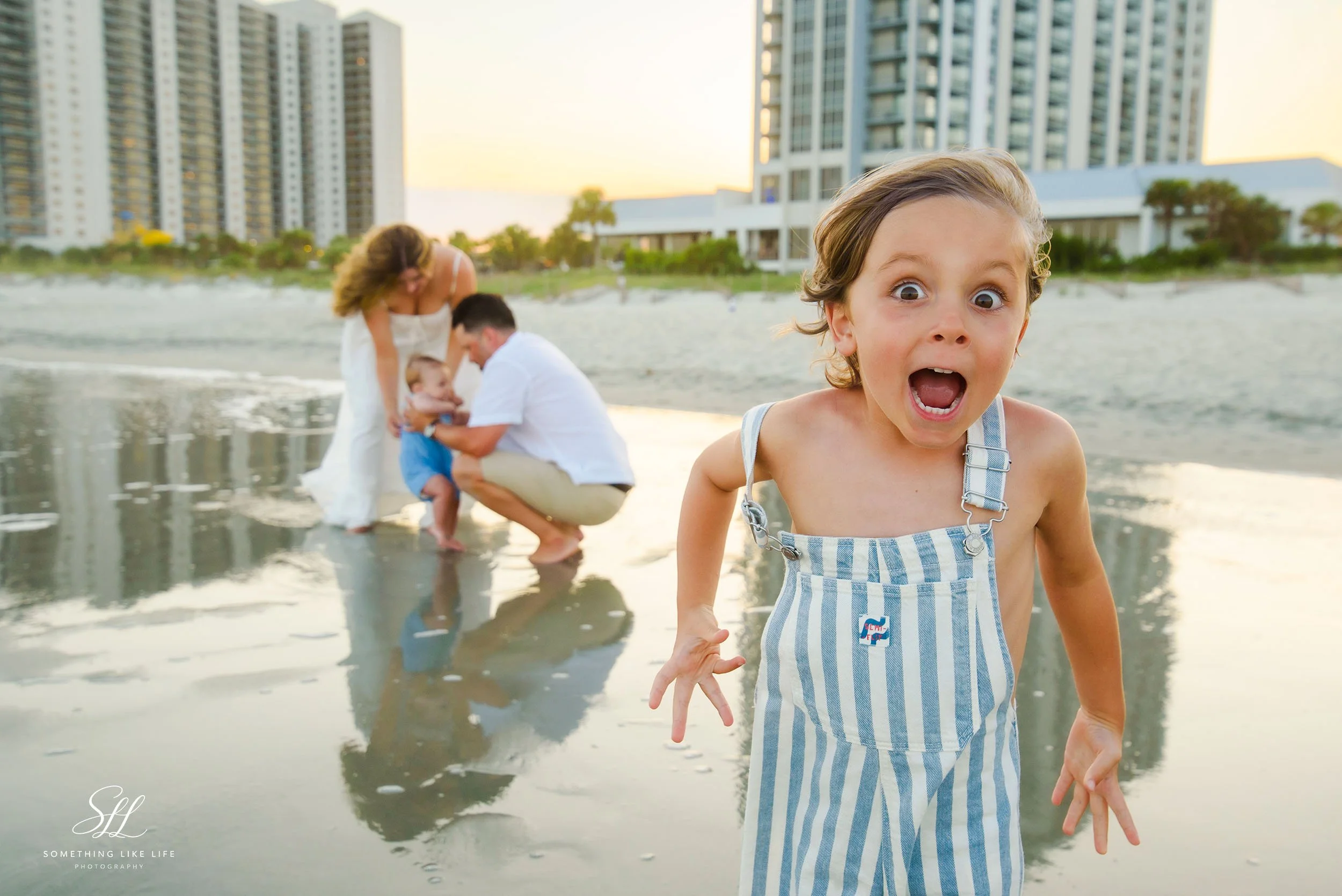Candid Family Beach Photos | North Myrtle Beach SC