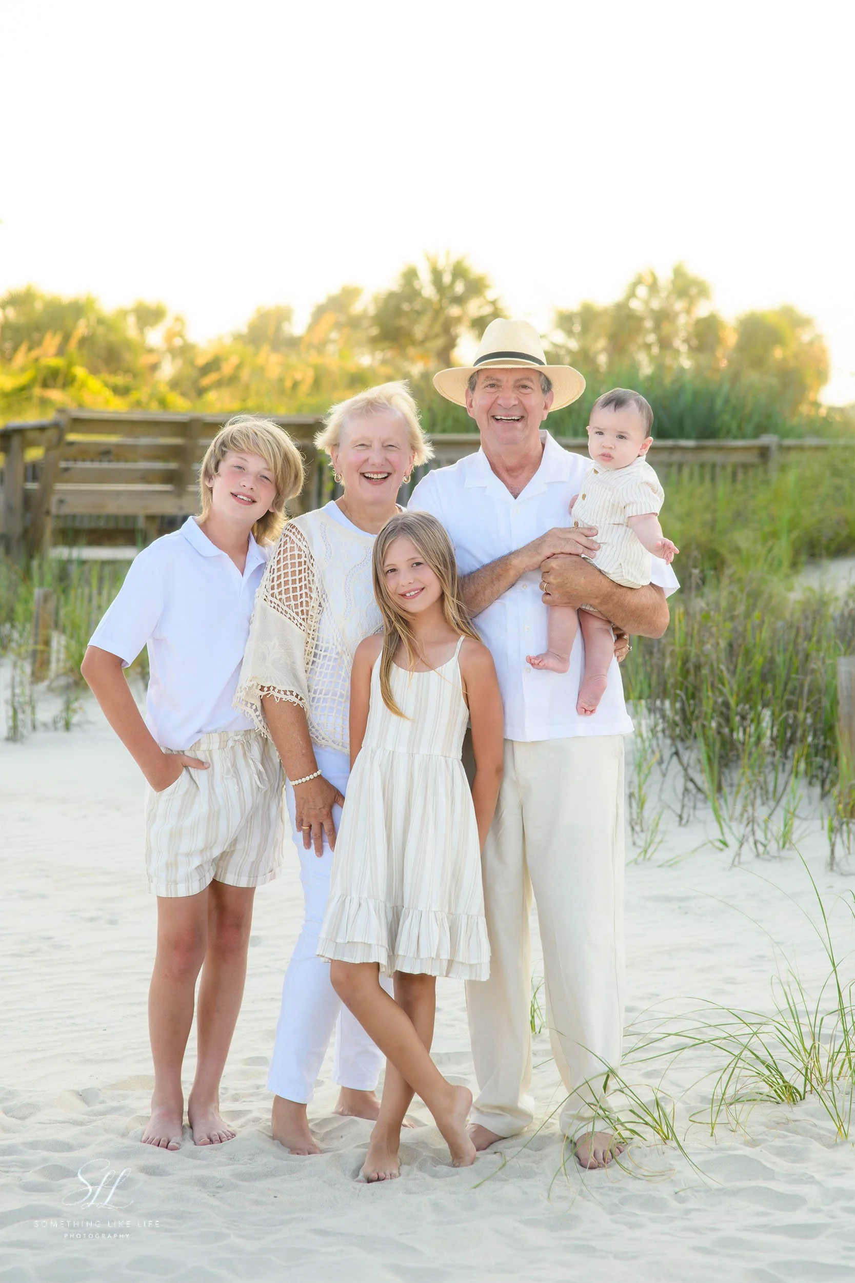 Grandparents & Grandchildren Photos | Litchfield Beach SC
