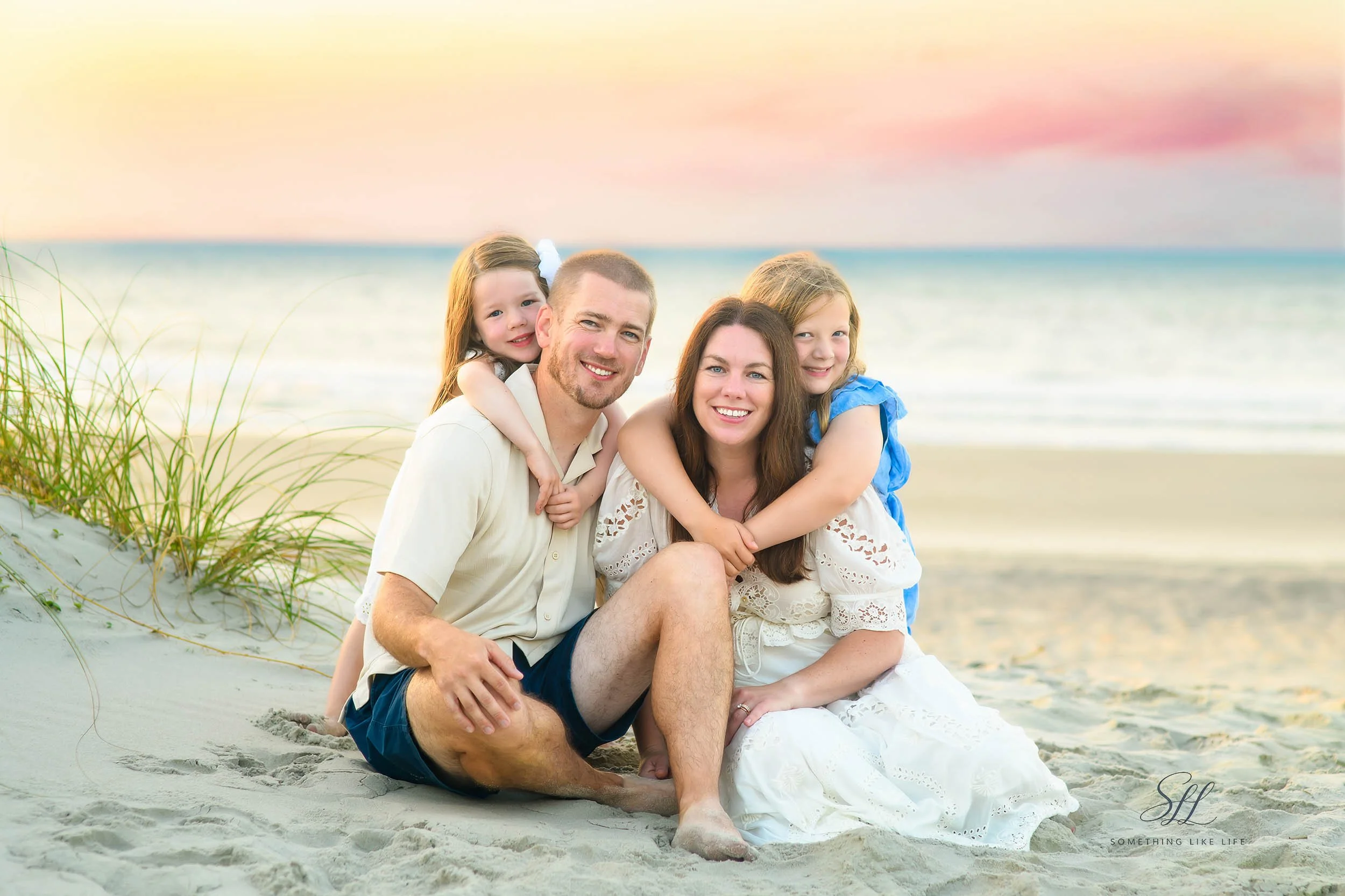 Sunrise Family Photography at Huntington Beach State Park SC
