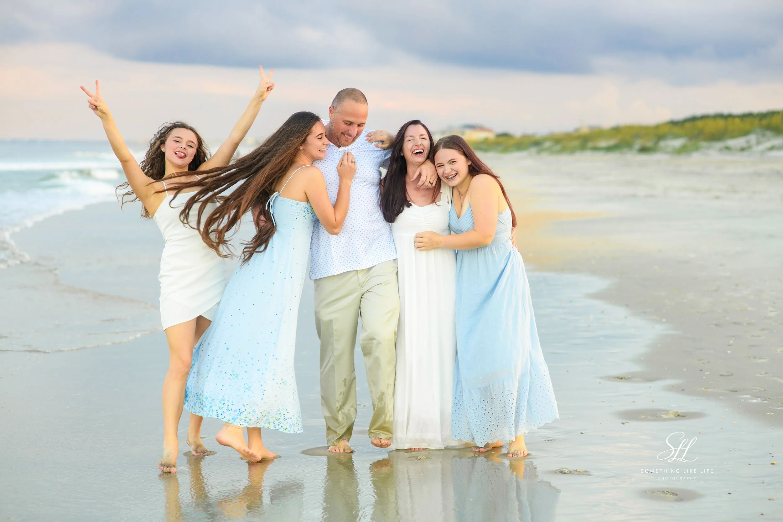 Playful Family Photos at Huntington Beach State Park SC
