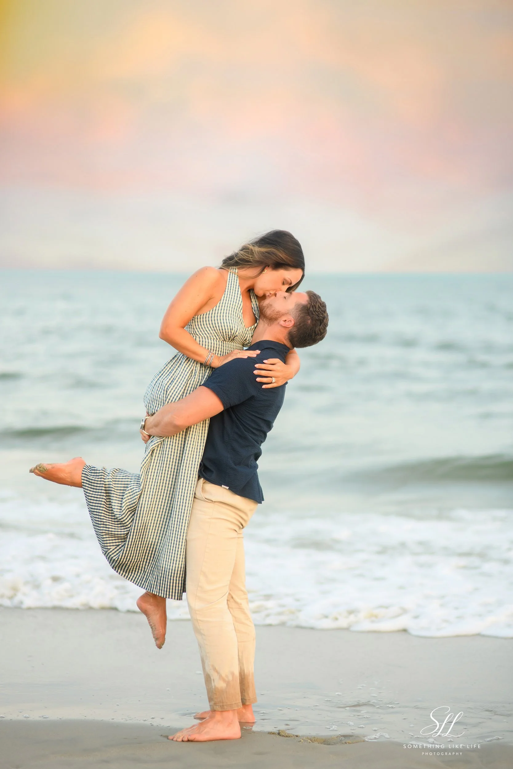Romantic Couples Photography at Huntington Beach State Park