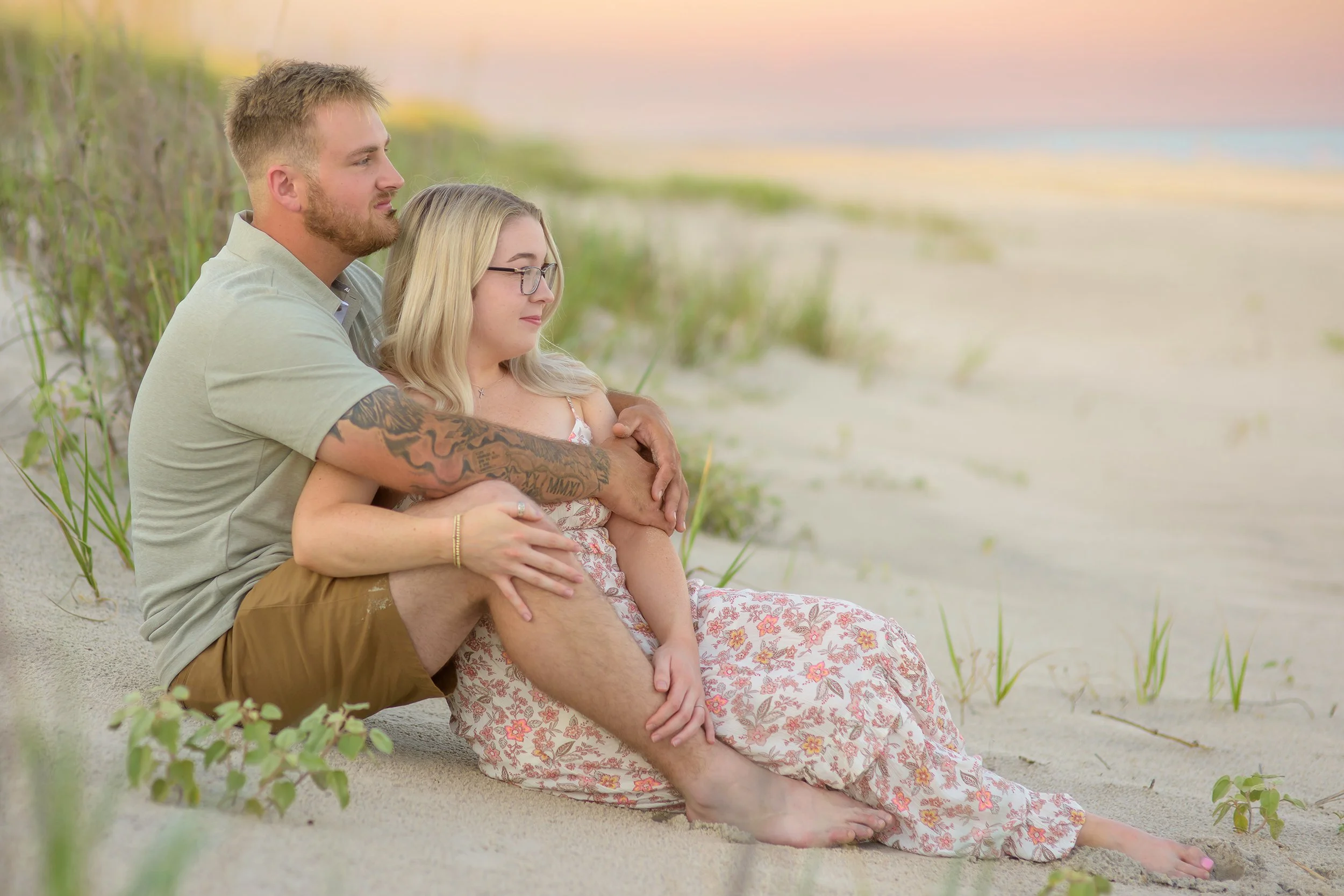 Huntington Beach State Park couples photographer