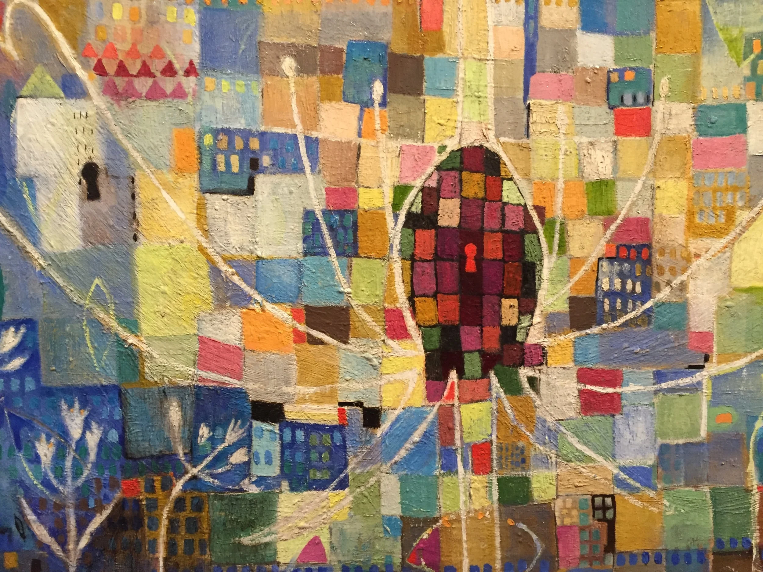 sayako dairiki's "Inner landscapes" art exhibit