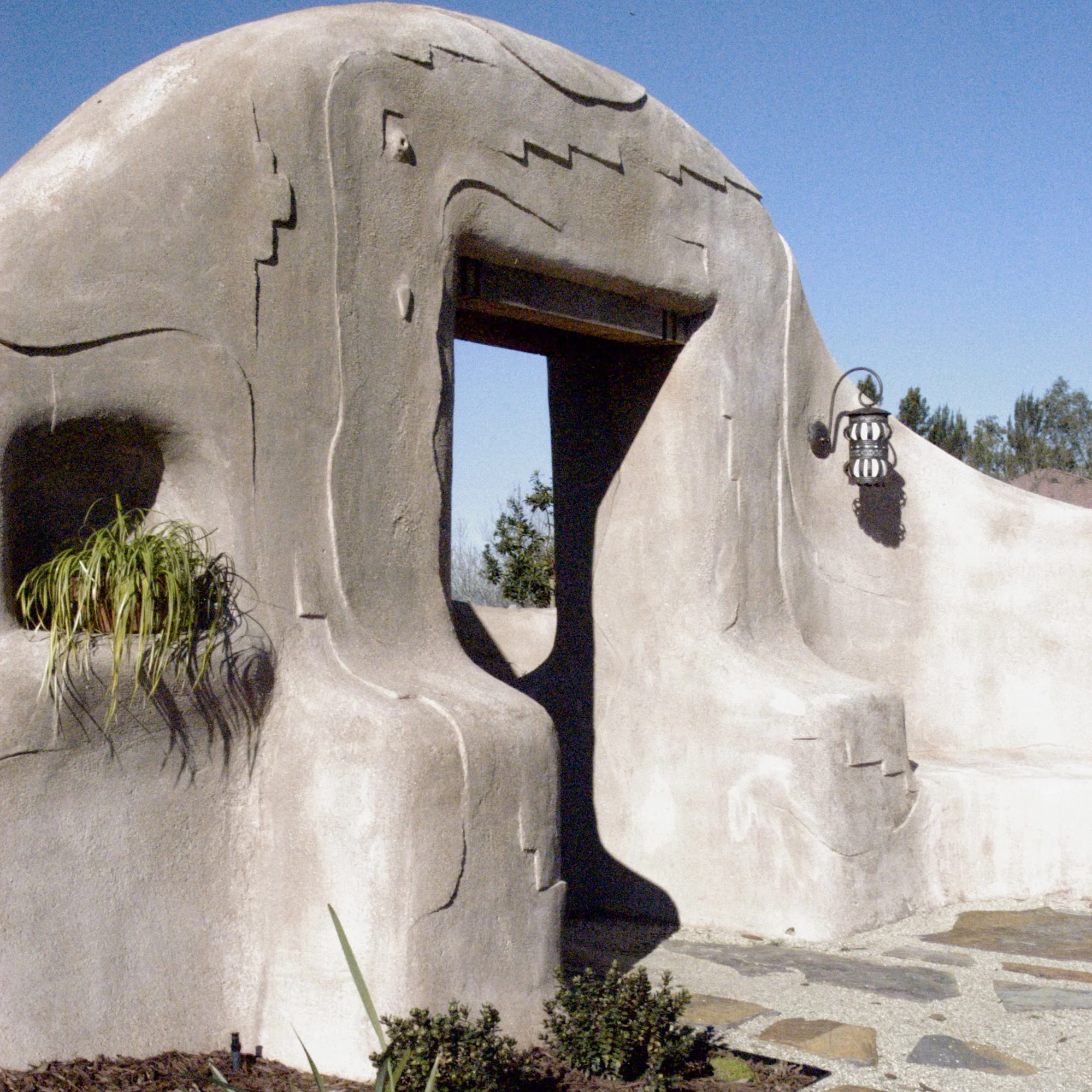 Strawbale Garden Wall