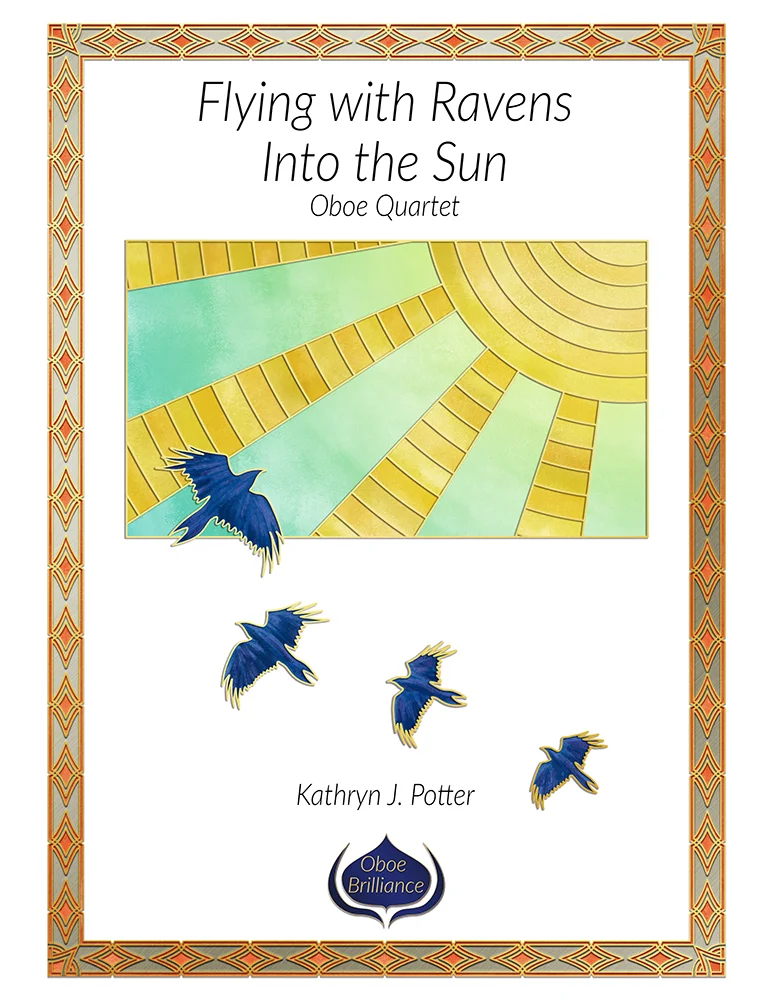 Flying with Ravens Into The Sun