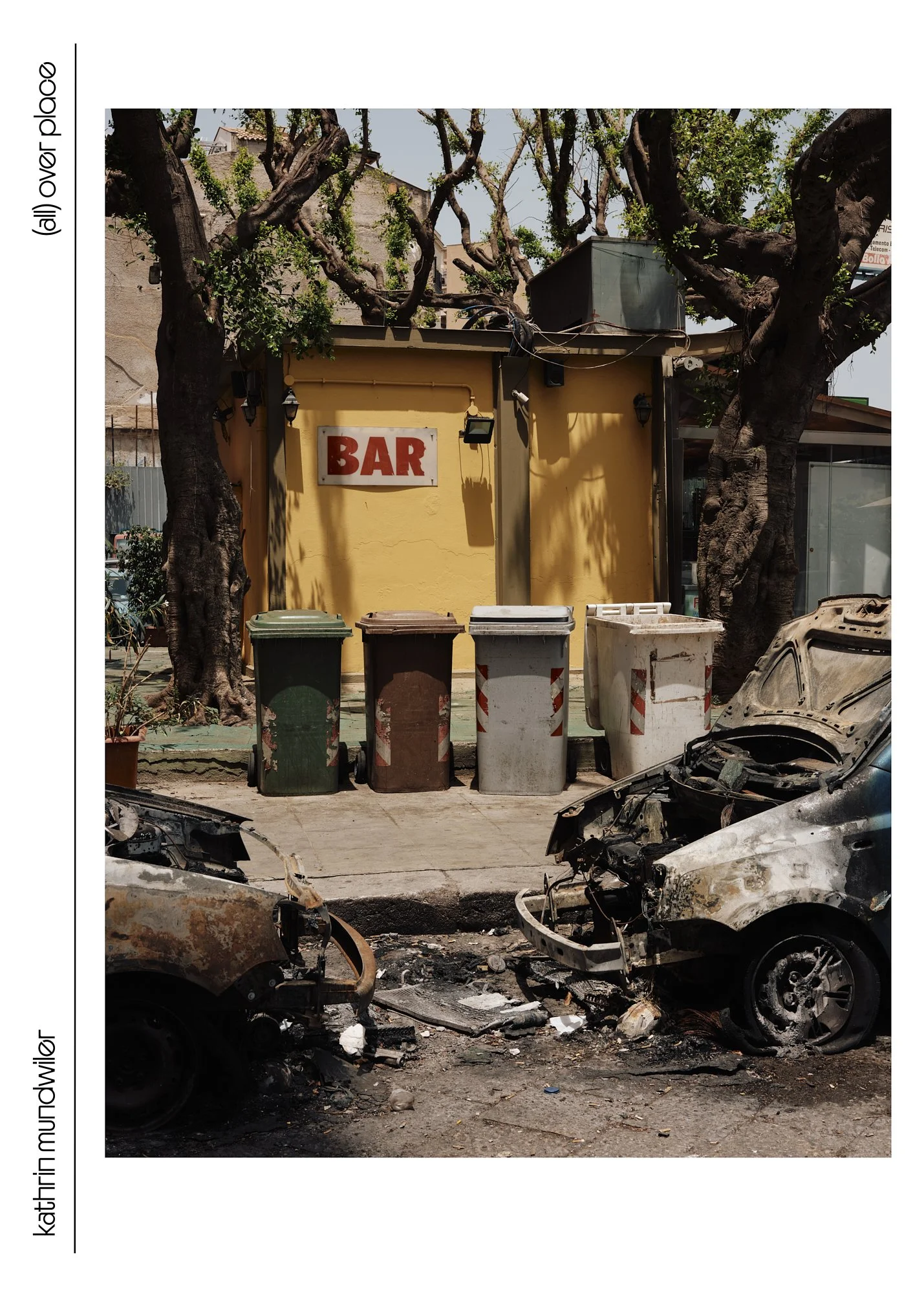 poster - (all) over place - the bar