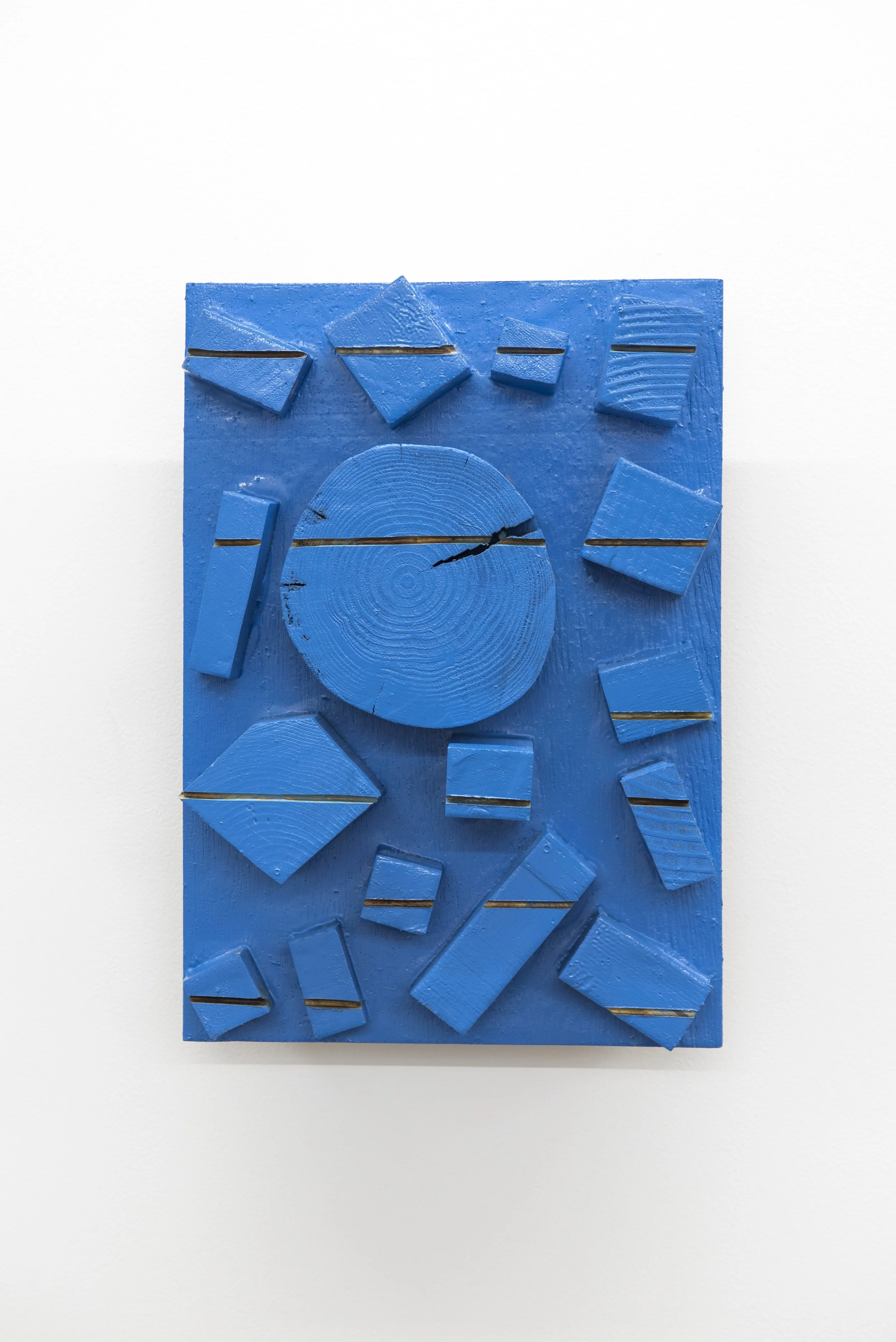 Mokuhen no Sekisen - Dokuritsu-ku Wood, acrylic 30x21.5x9.5 cm 2000