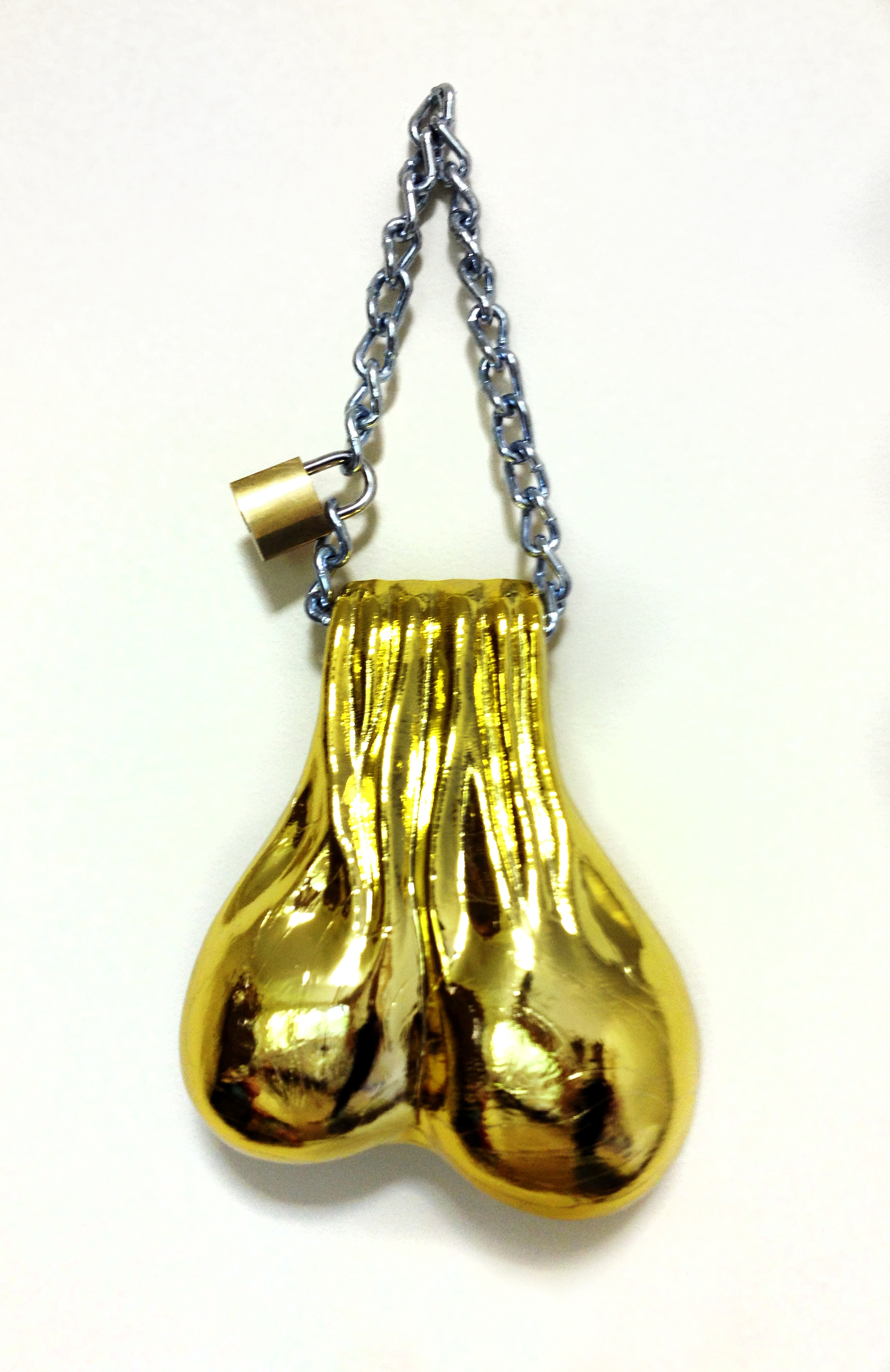 Readymade: Brass, with Lock (Edition of 3)