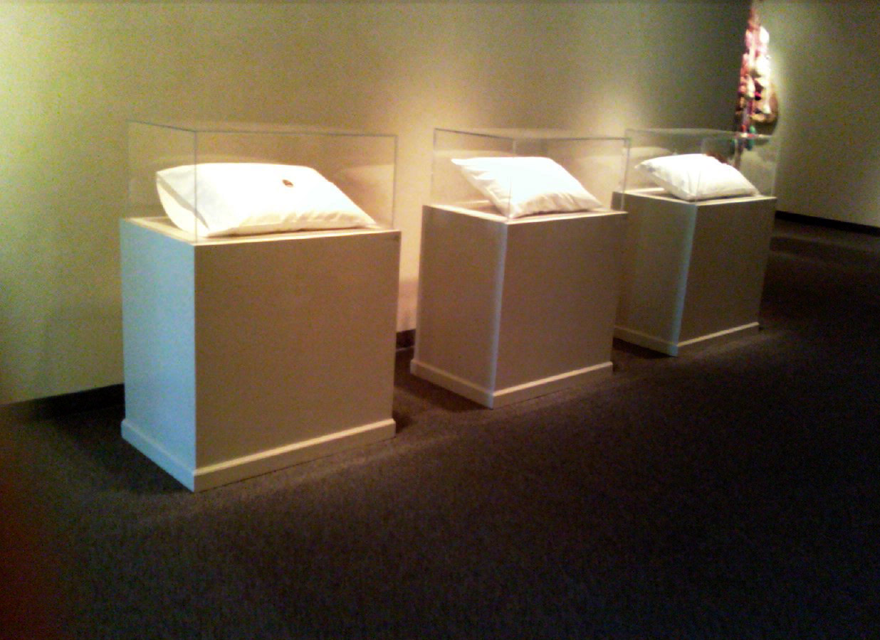 Installation for "Embodiment" at Greenhill Center for the Arts