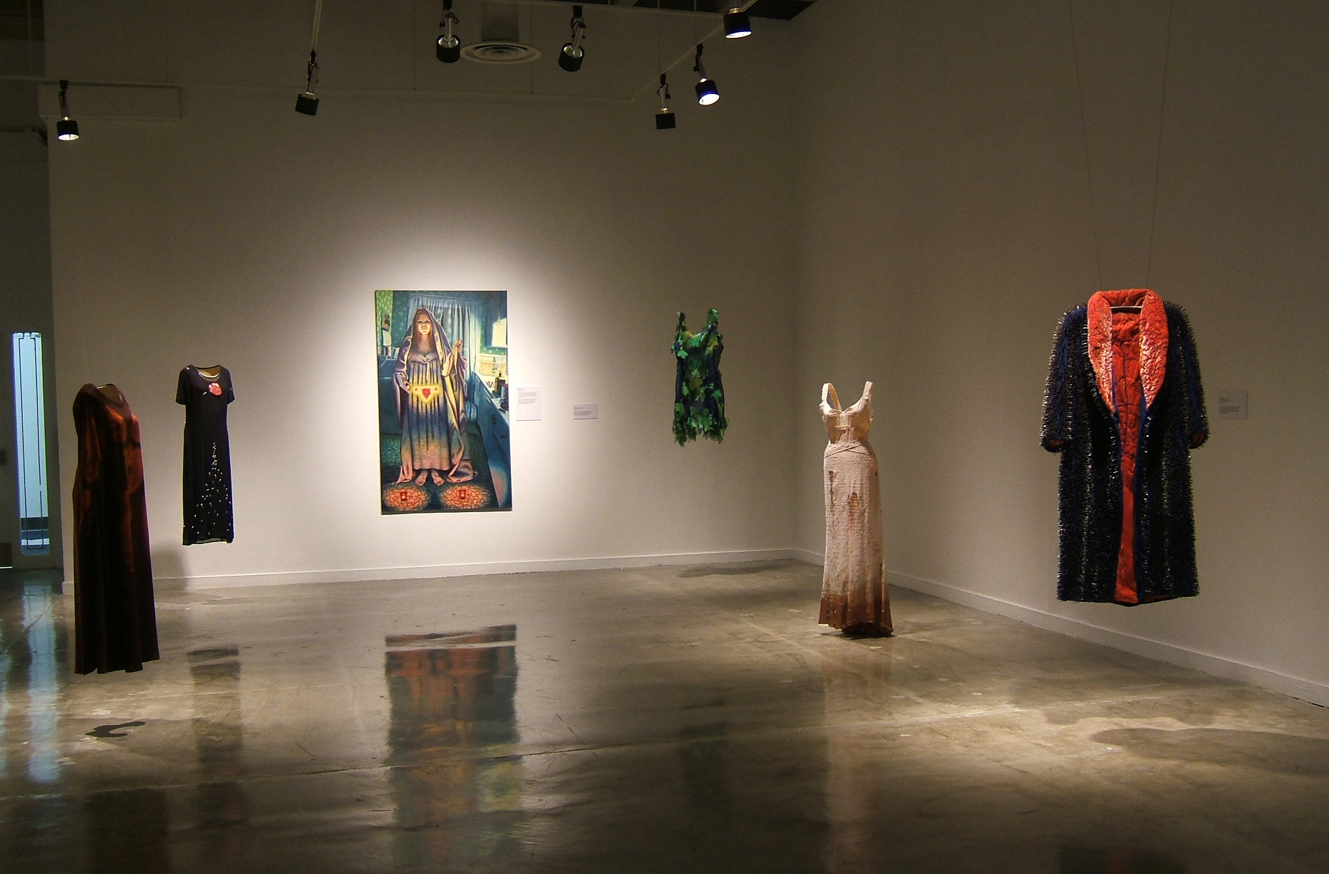 Installation of solo show "Grace & Shame" at Frost Art Museum