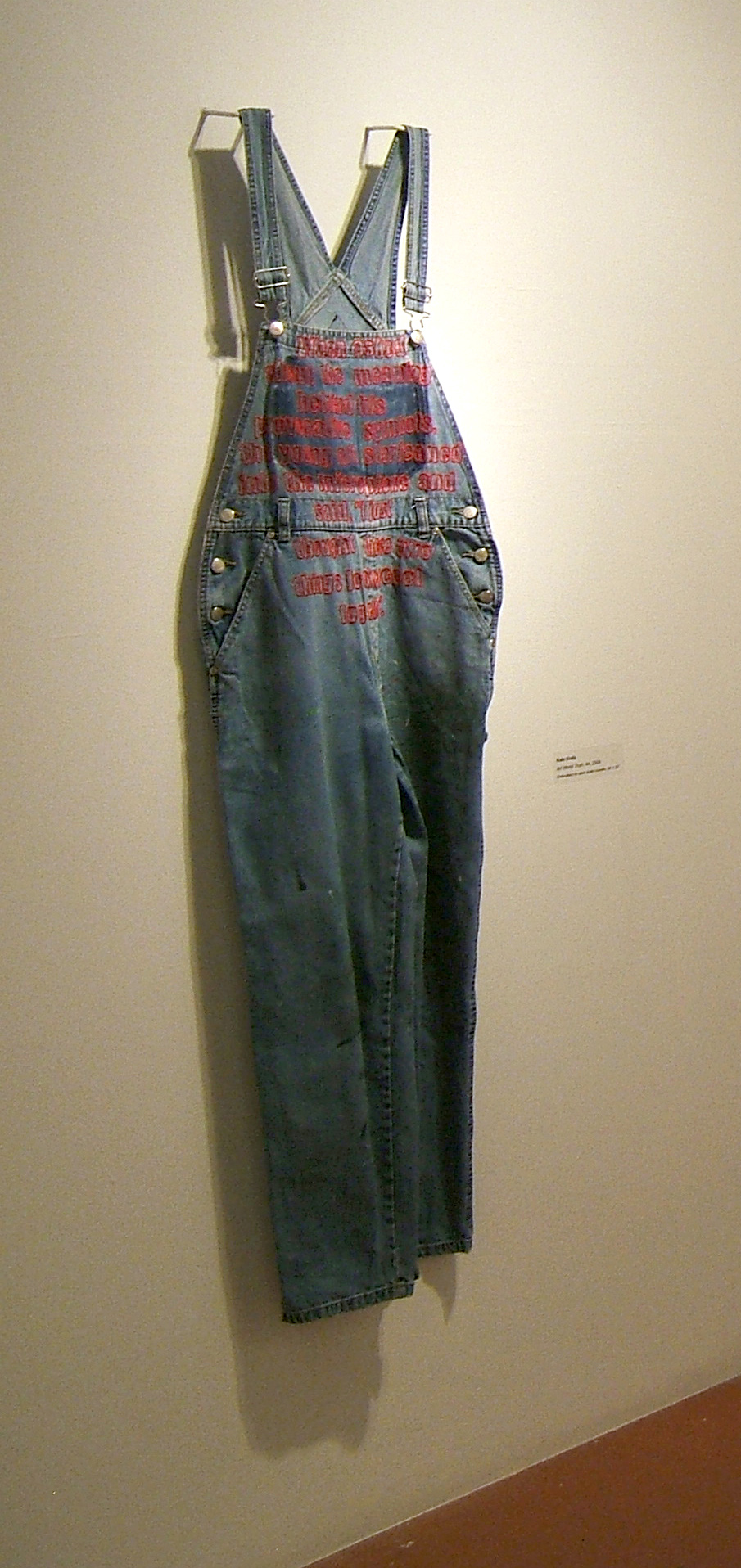 "Stitch" installation at Greater Reston Arts Center