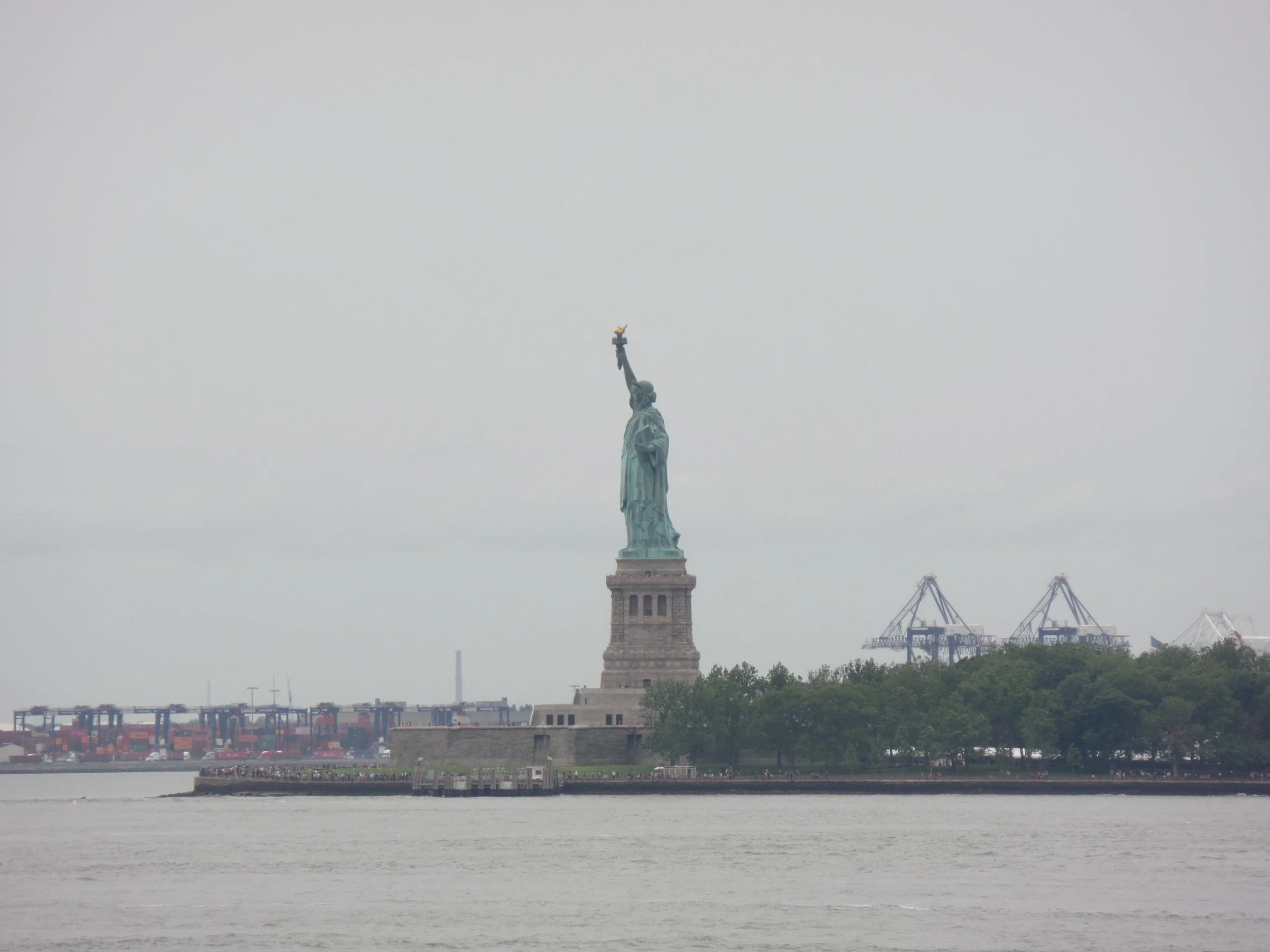 The obligatory Statue of Liberty picture. I've seen tons of photos, but it really is amazing to see it in person.