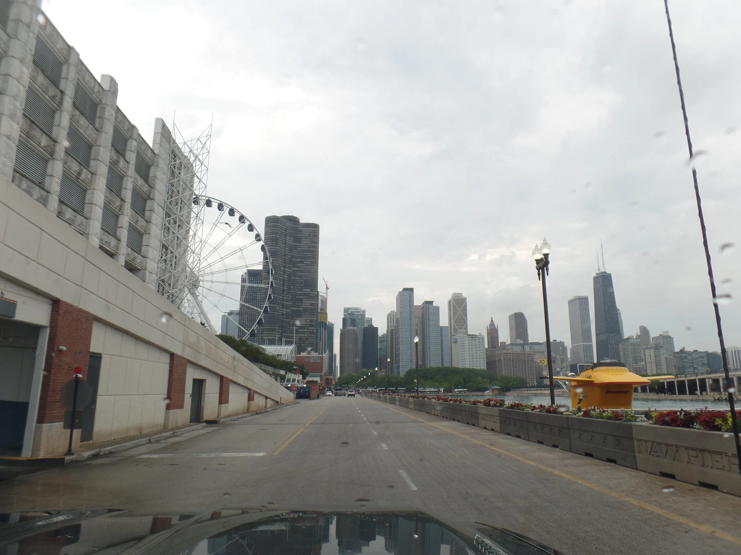 This is the Navy Pier in Chicago. We decided I'm a New York gal, and my husband is a Chicago guy. He loved it here like I loved NY.
