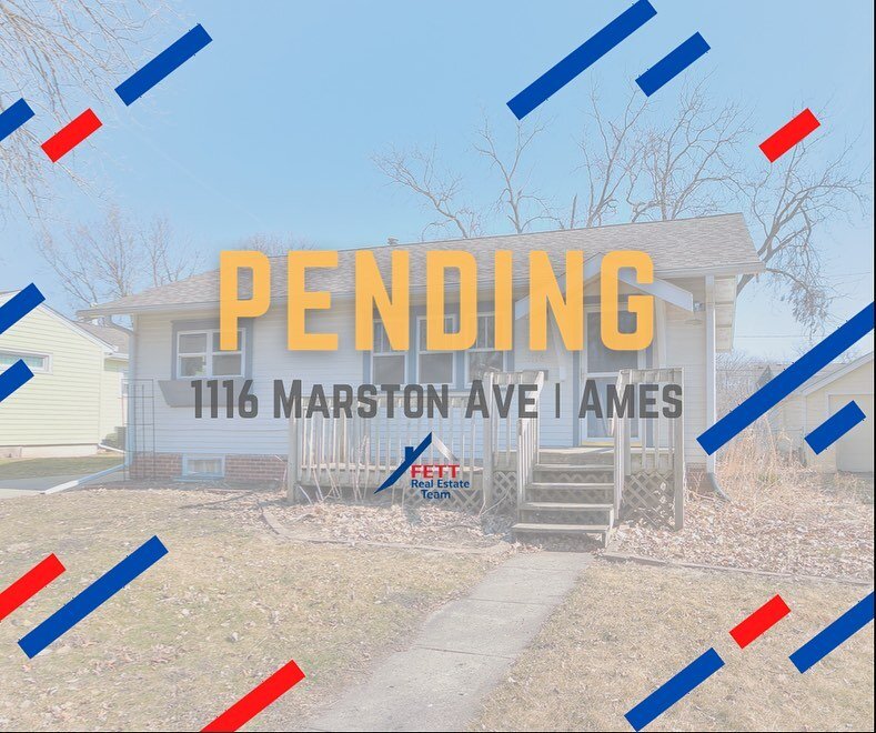 🎉 Congrats to our clients who accepted an offer on this charming home in the middle of Ames! In just two days there were more than 25 showings, an open house, and 7 offers. It is a great time to sell your house! 🏘👏 #TheFettWay @remax_realestatecen