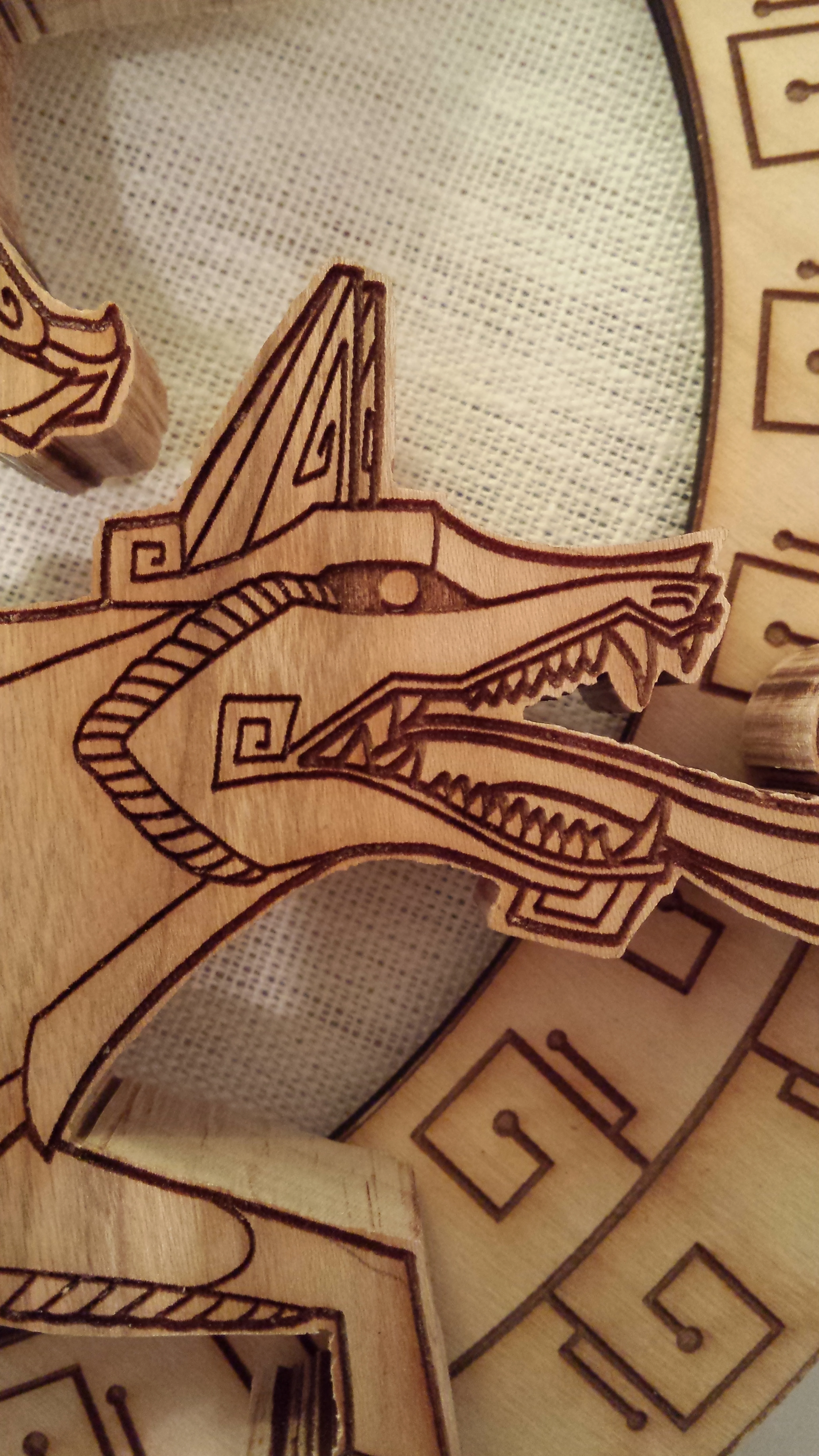 Aztec Fox (detail)