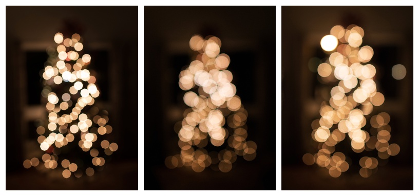 Left: Aperture 2.8, middle and right aperture 1.6